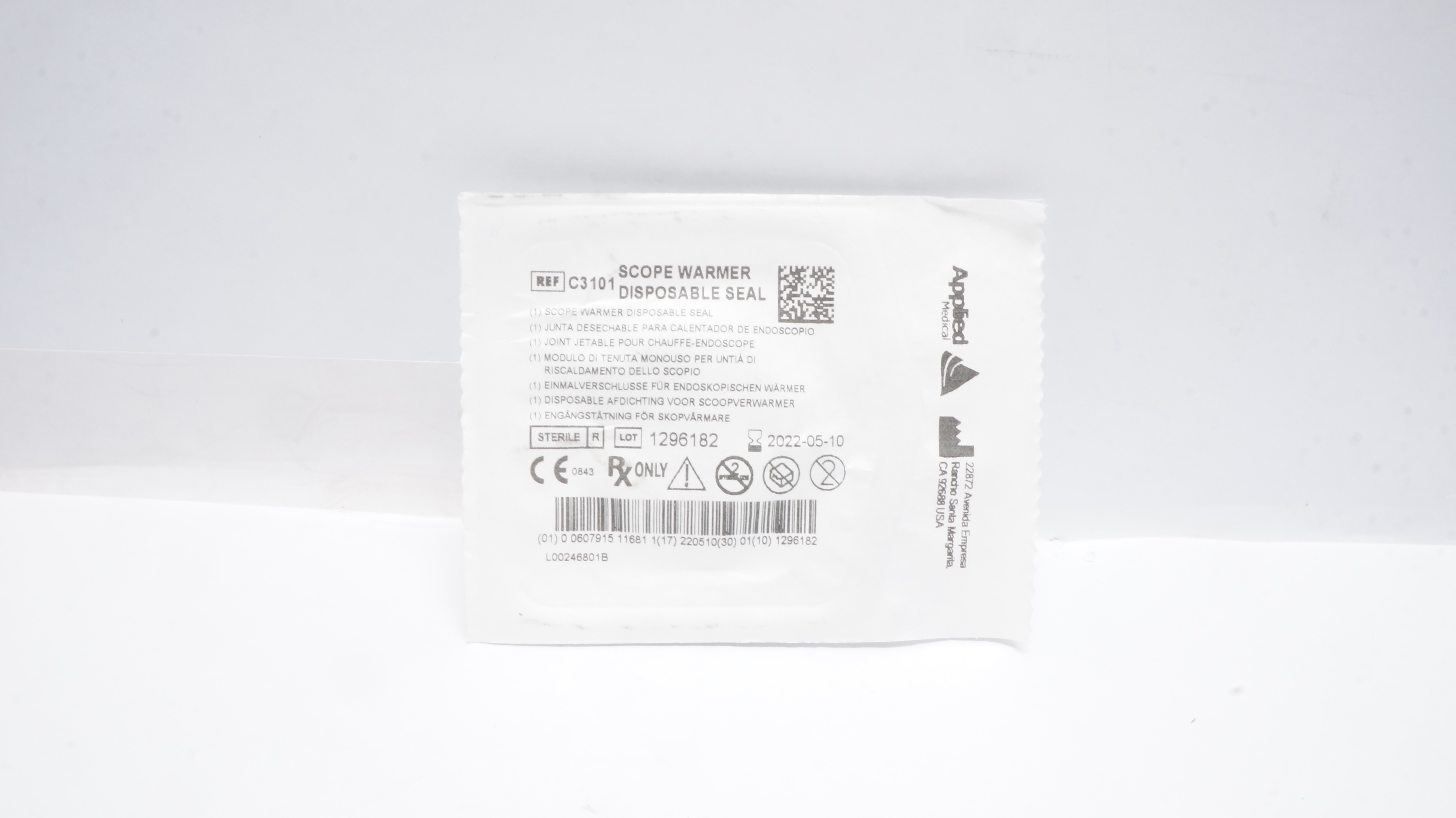Applied Medical C3101 Scope Warmer Disposable Seal (x)