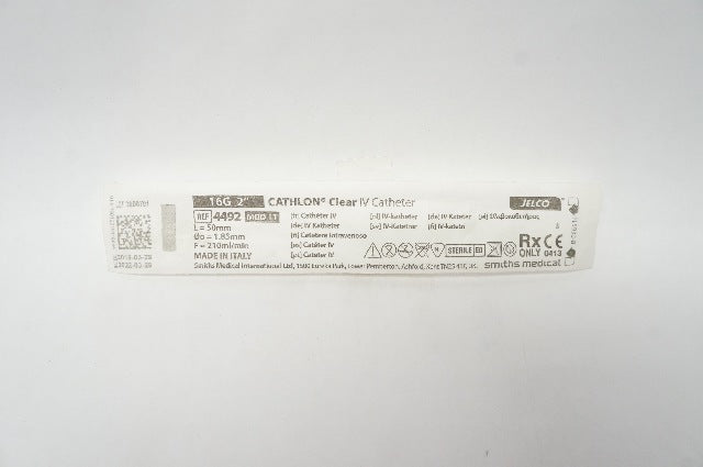 Smiths Medical 4492 Cathlon Clear I.V. Cath.16G x 2inch (x)