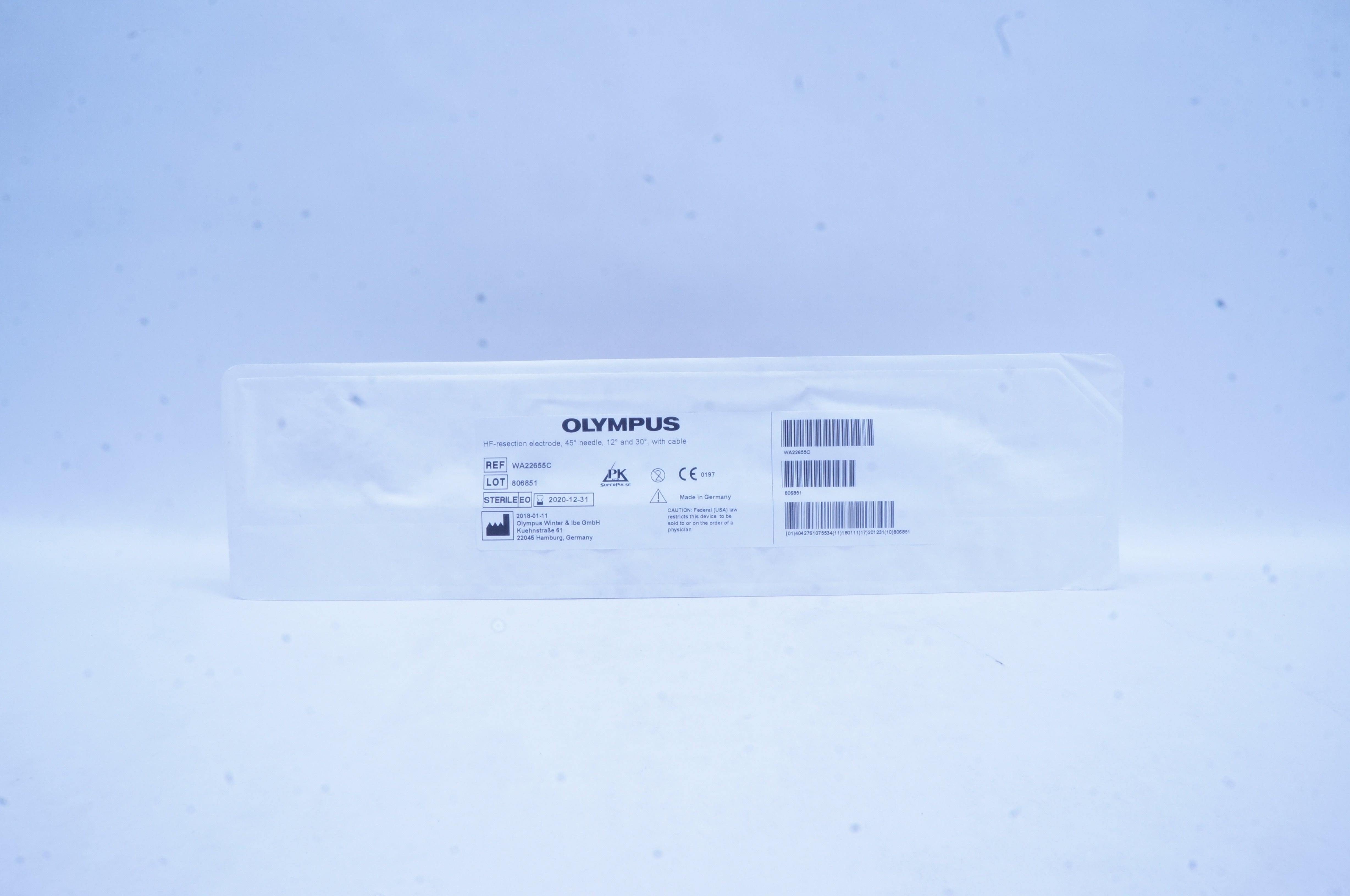 Olympus WA22655C HF Resection Electrode With Cable (x)