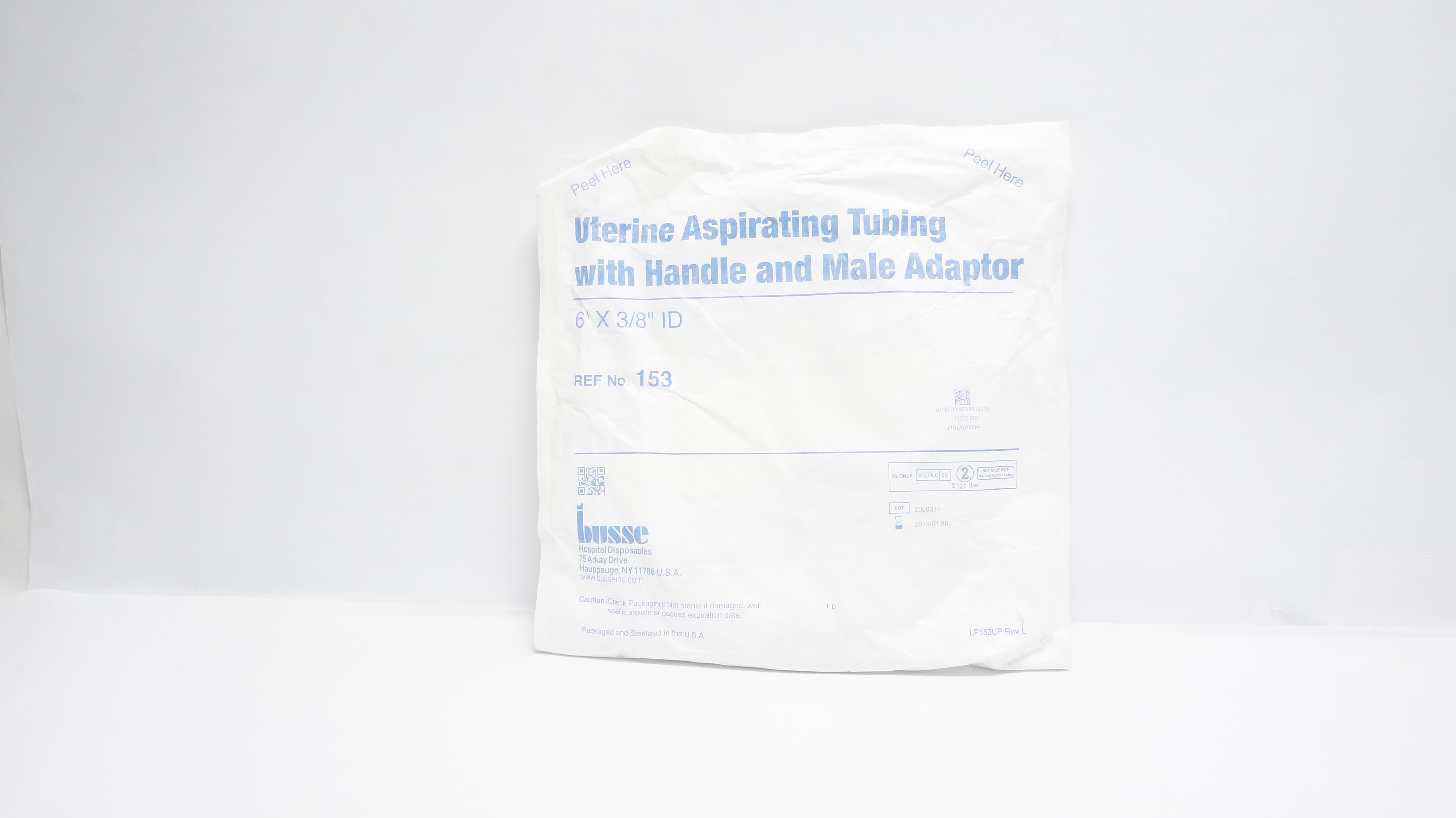 Busse 1539 Suction Tubing 8In x 3/8In ID (x)