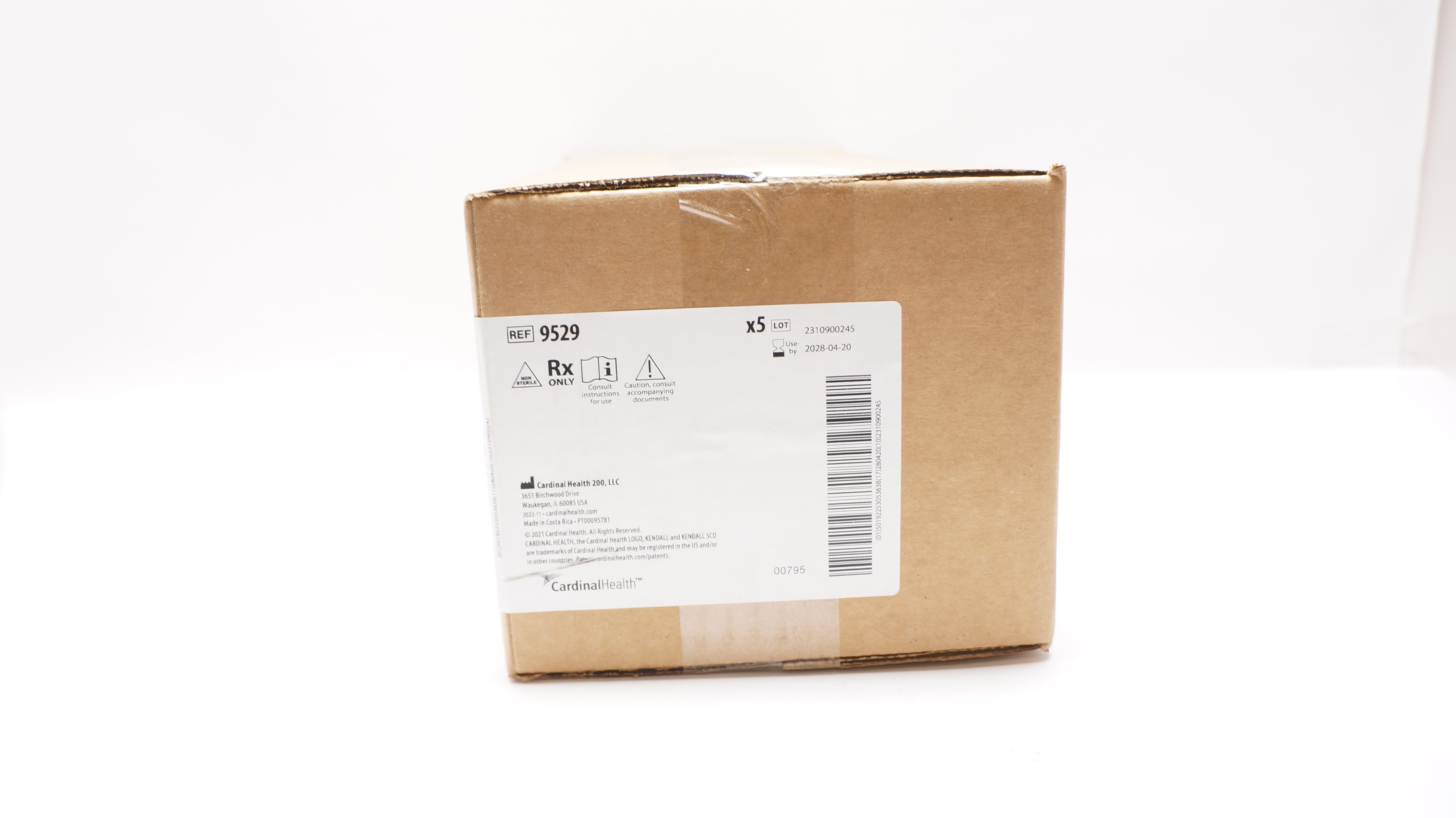 Covidien 9529 Kendall SCD Express Sleeves Knee Length Medium - Case of  5