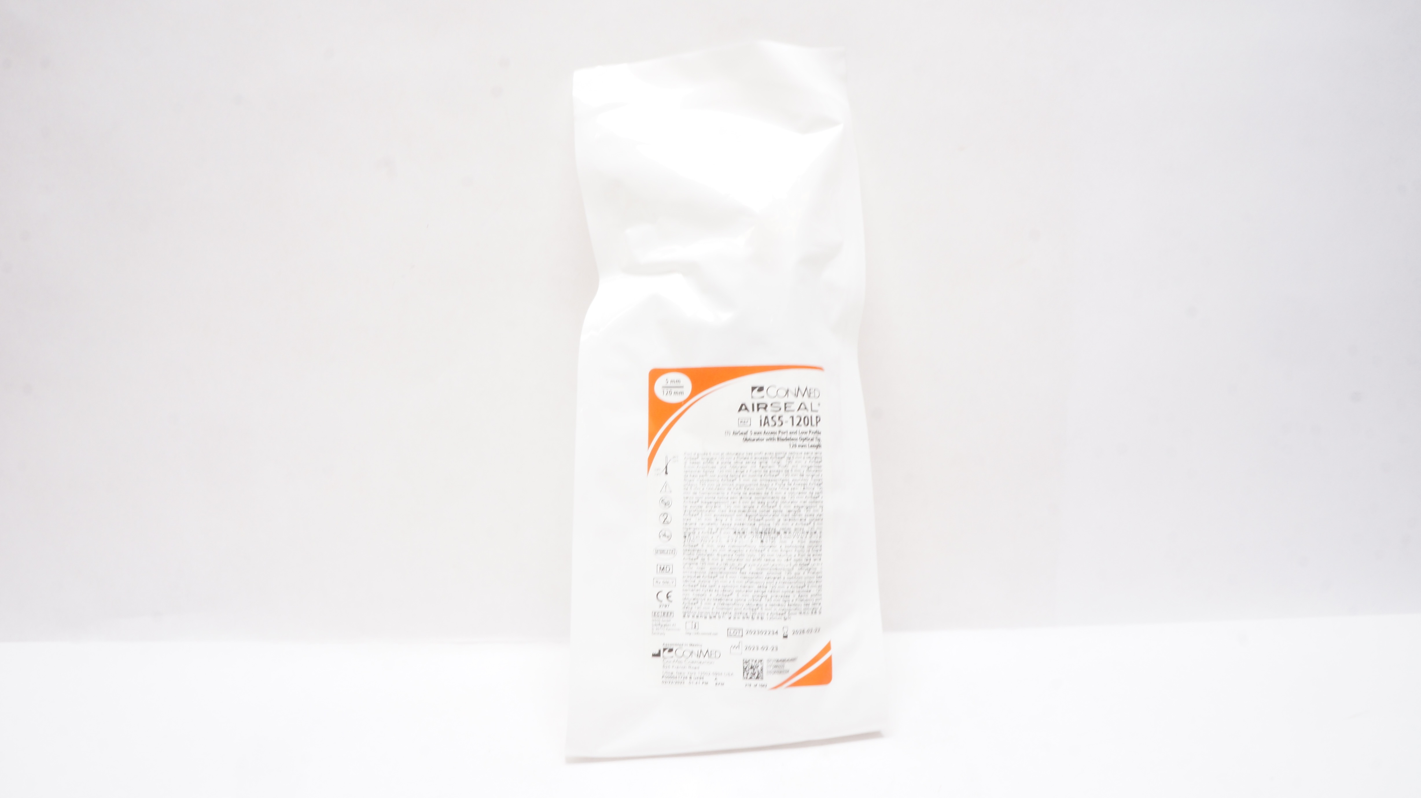 Conmed iAS5-120LP AirSeal 5mm Access Port & Low Profile Obturator w/Tip 120mm