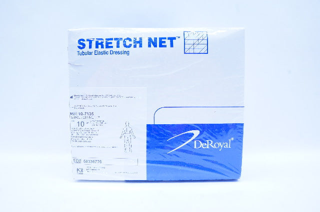 DeRoyal 10-7135 Stretch Net Tubular Elastic Dressing Size 10, 64-72 inch