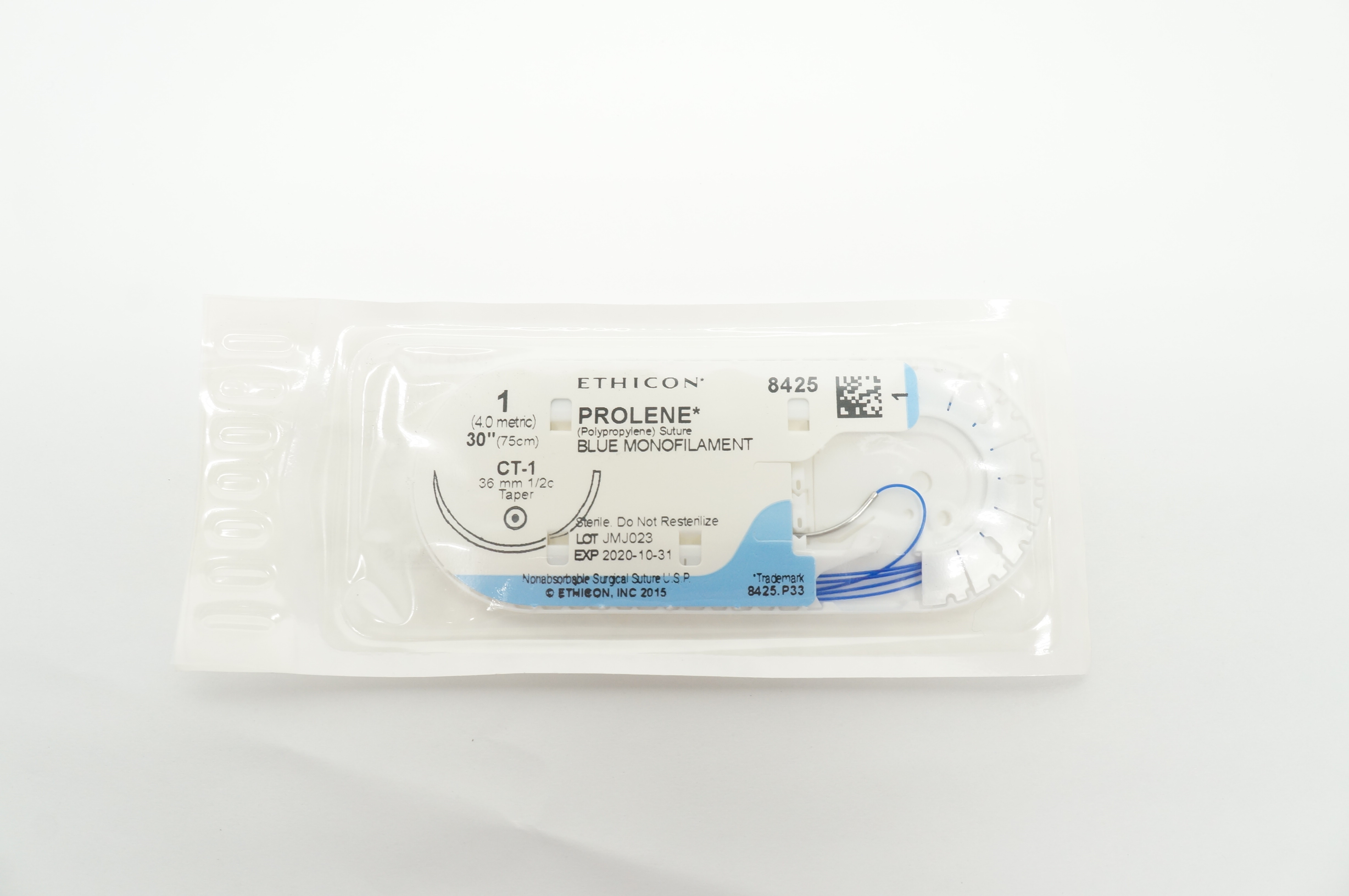 Ethicon 8425 1 PROLENE CT-1 36mm 1/2c Taper 30inch (x)