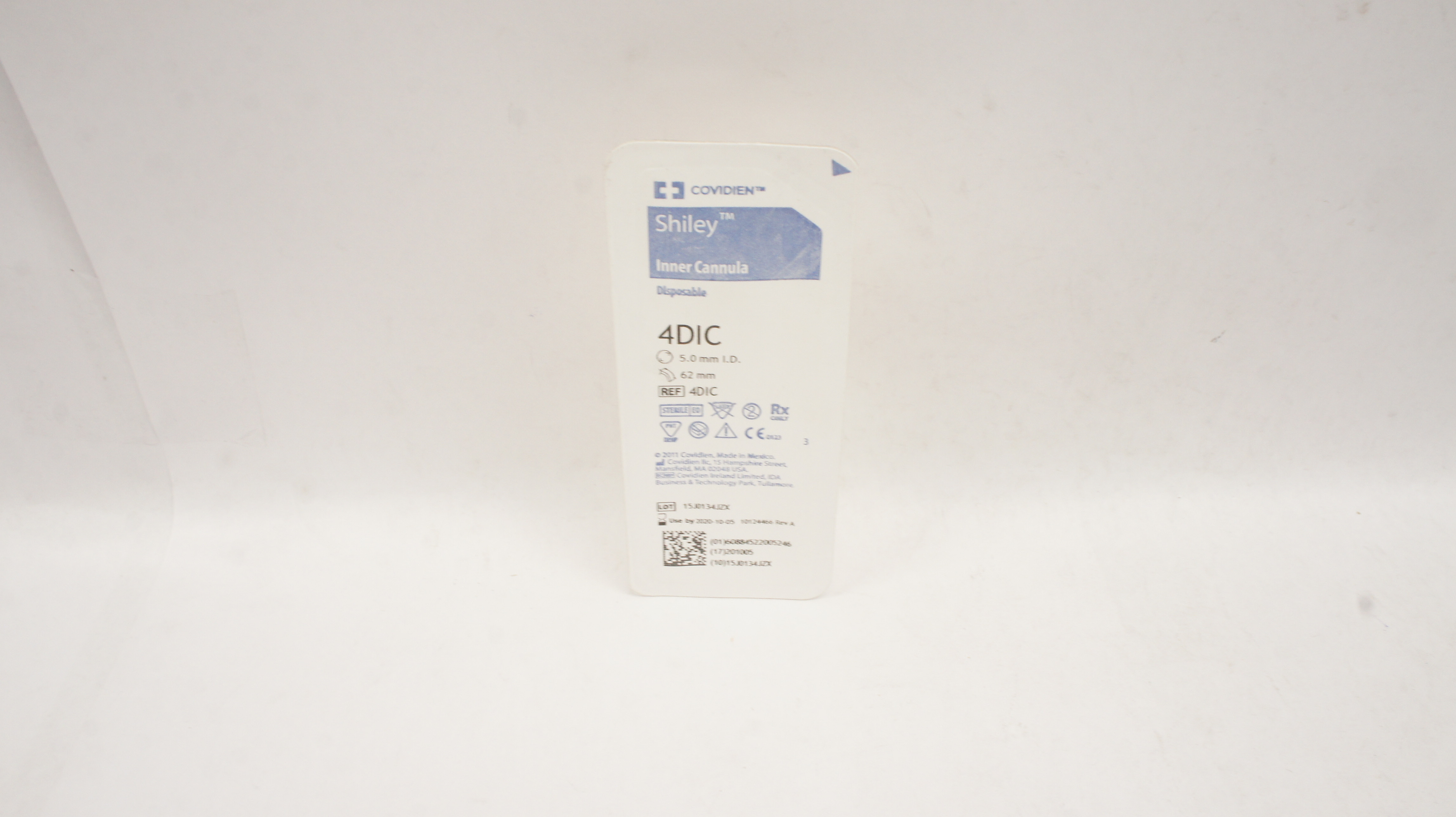 Covidien 4DIC Shiley Inner Cannula Disposable 5mm I.D. x 62mm (x)