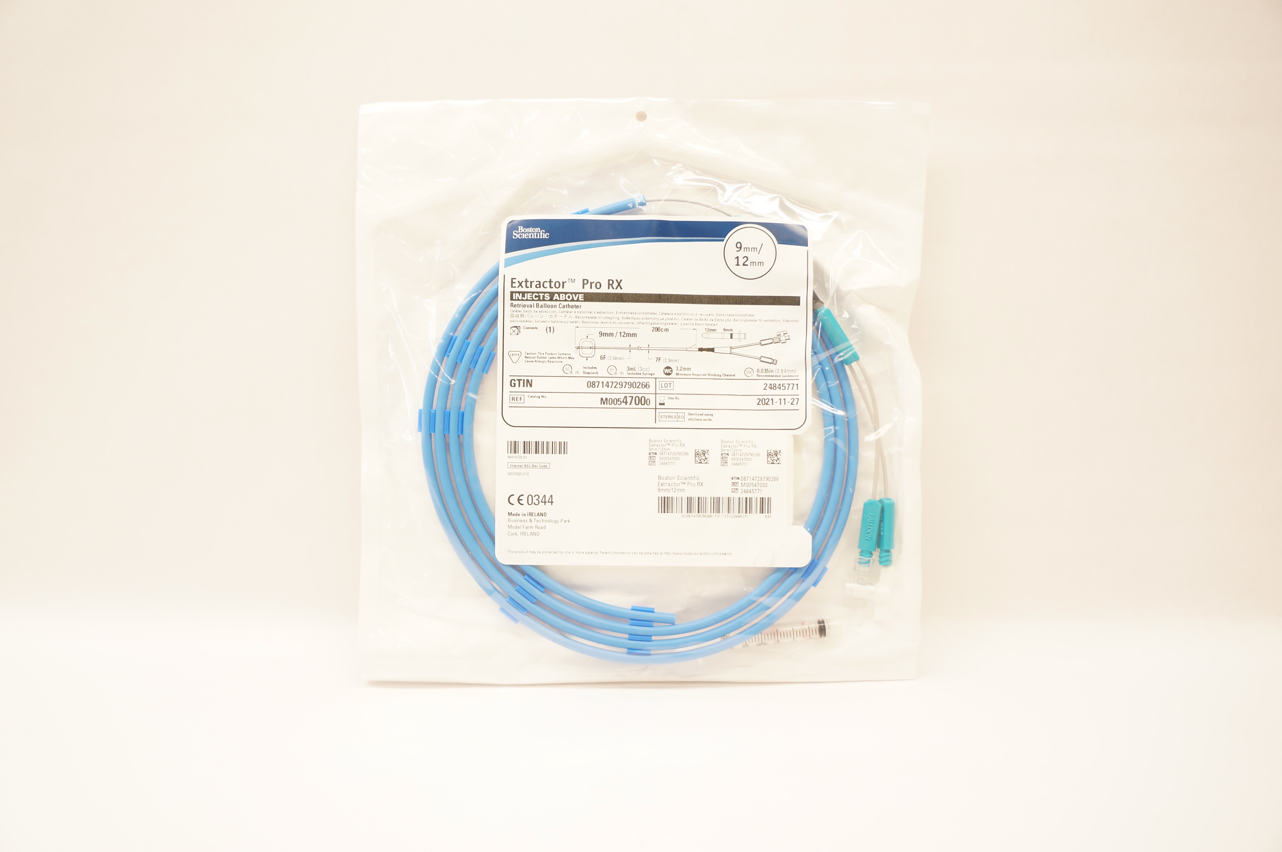 Boston Scientific 4700 Extractor Pro RX Retrieval Balloon Cath. 9mm/12mm (x)