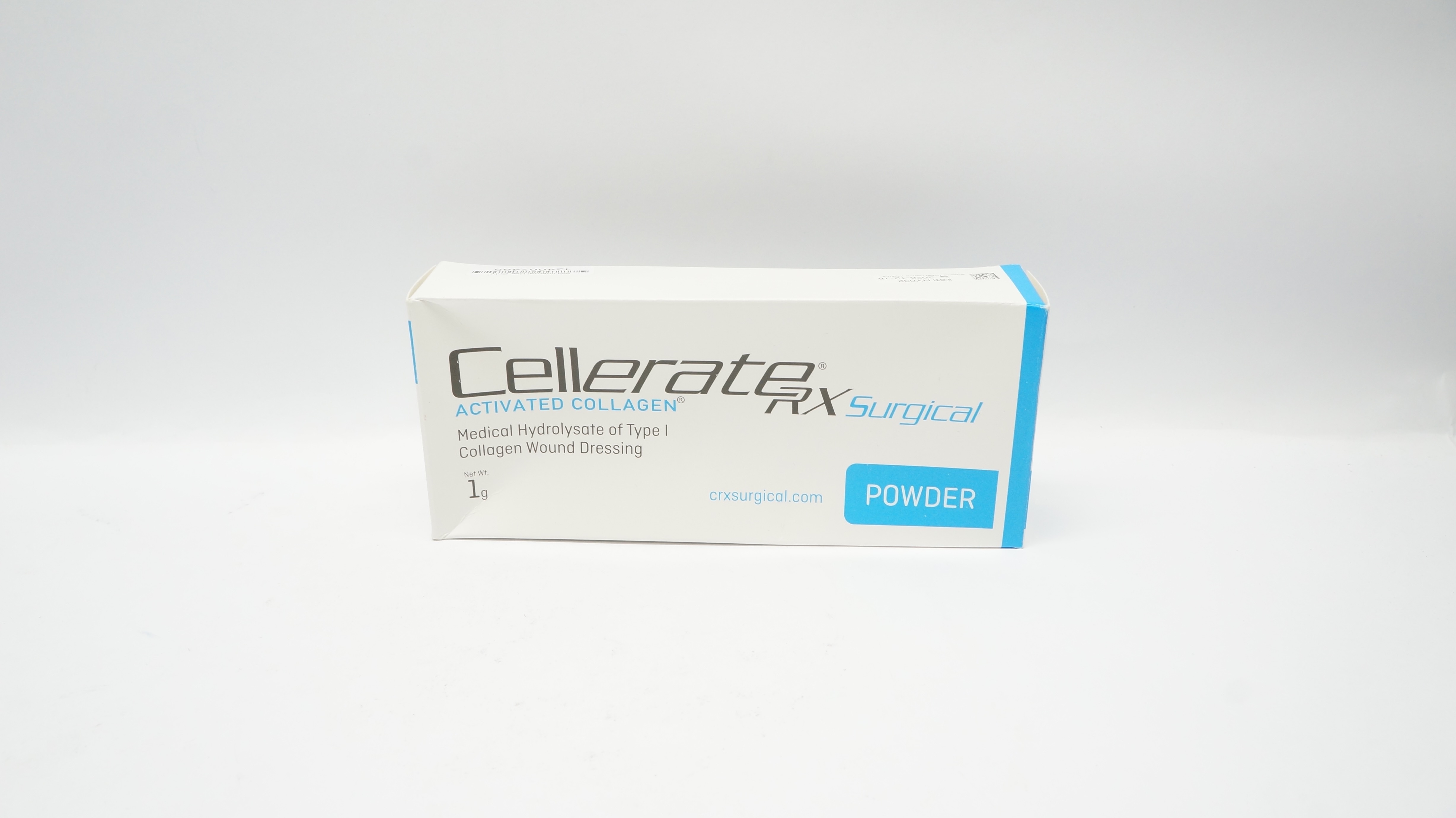 CellerateRX WCI-01-SACRXP Activated Collagen Surgical Powder, 1gm