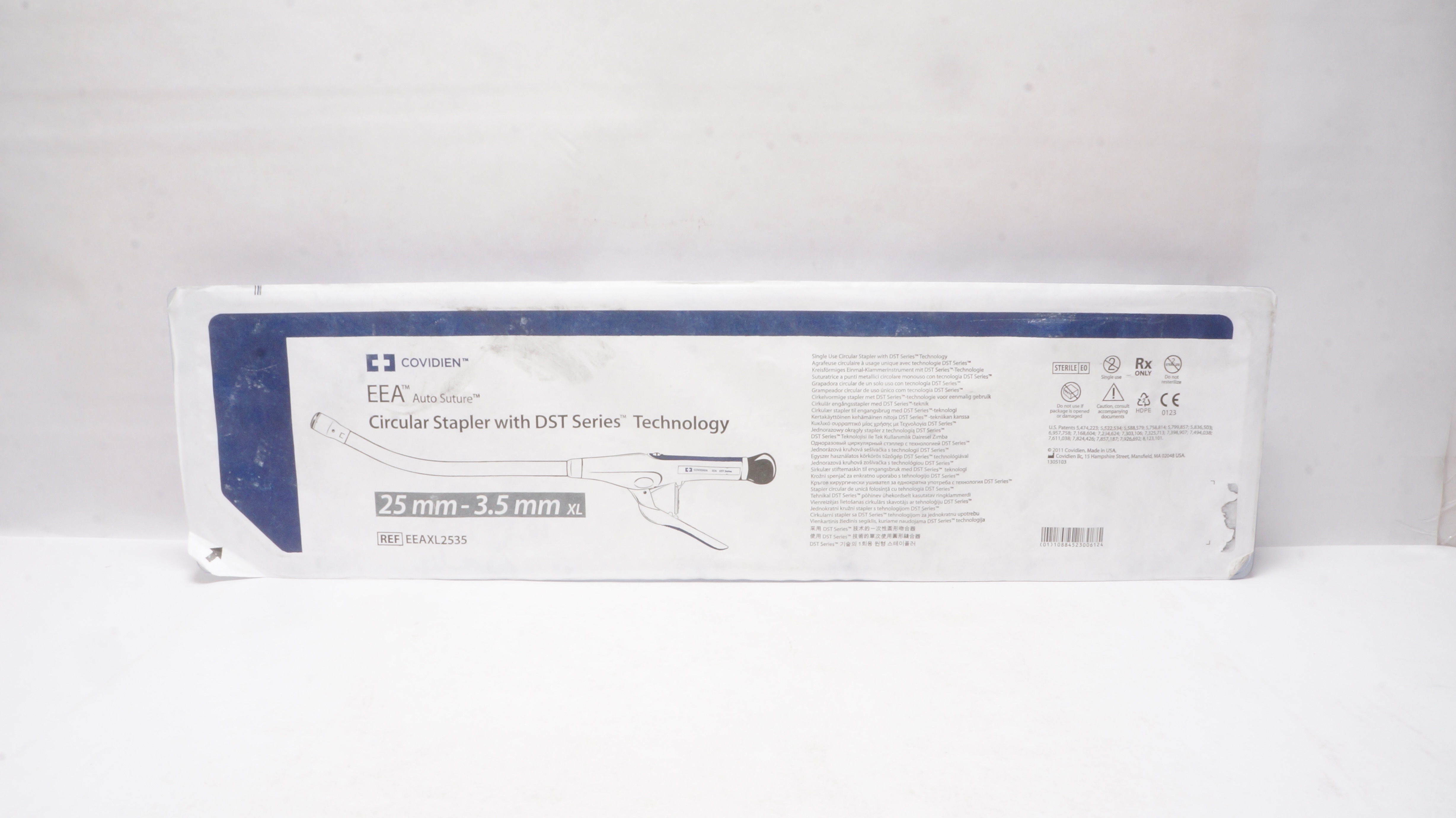 Covidien EEAXL2535 EEA Circular Stapler W/DST Series Technology 25 x 3.5mm XL