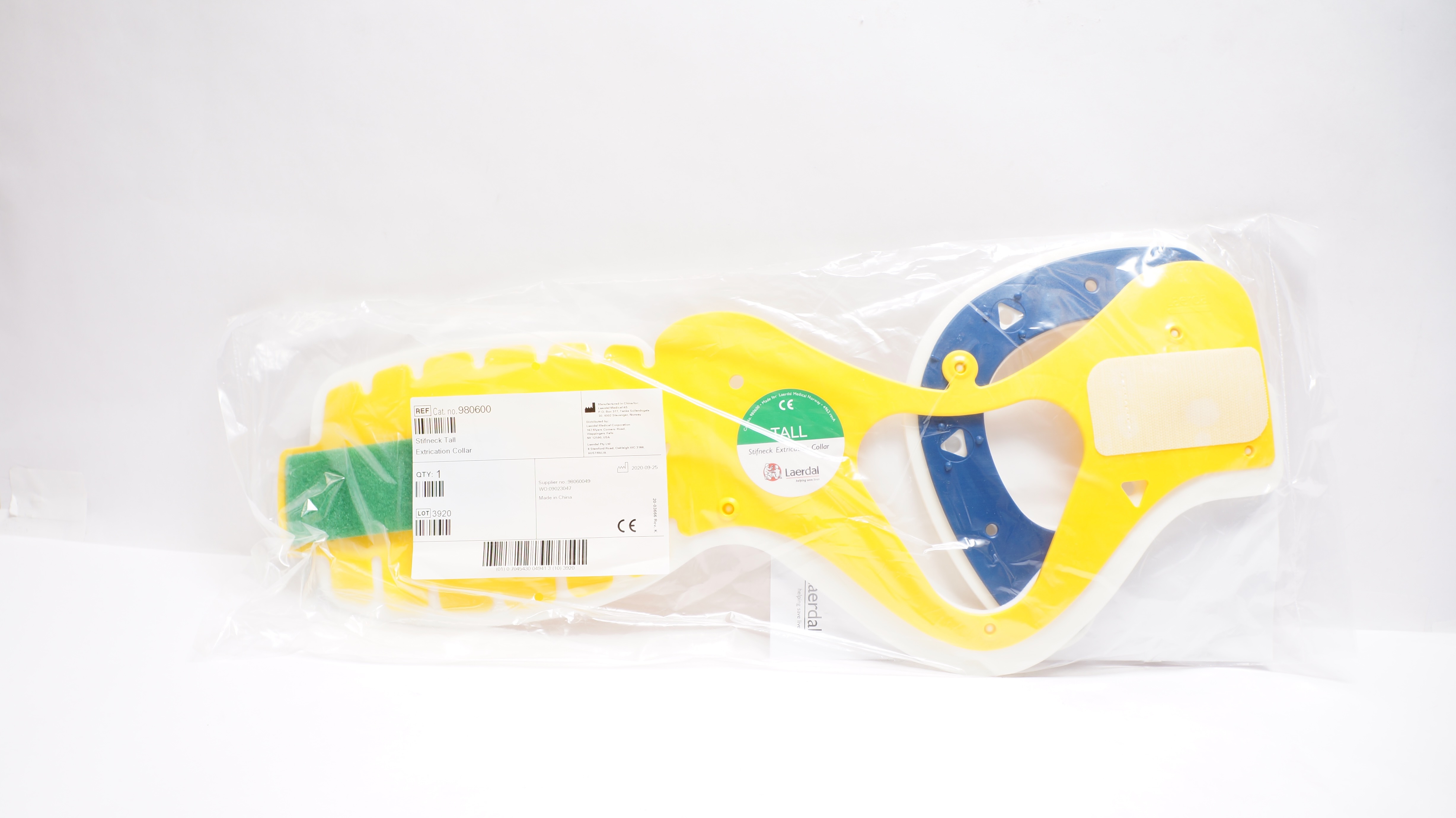Laerdal 980600 Stifneck Tall Extrication Collar