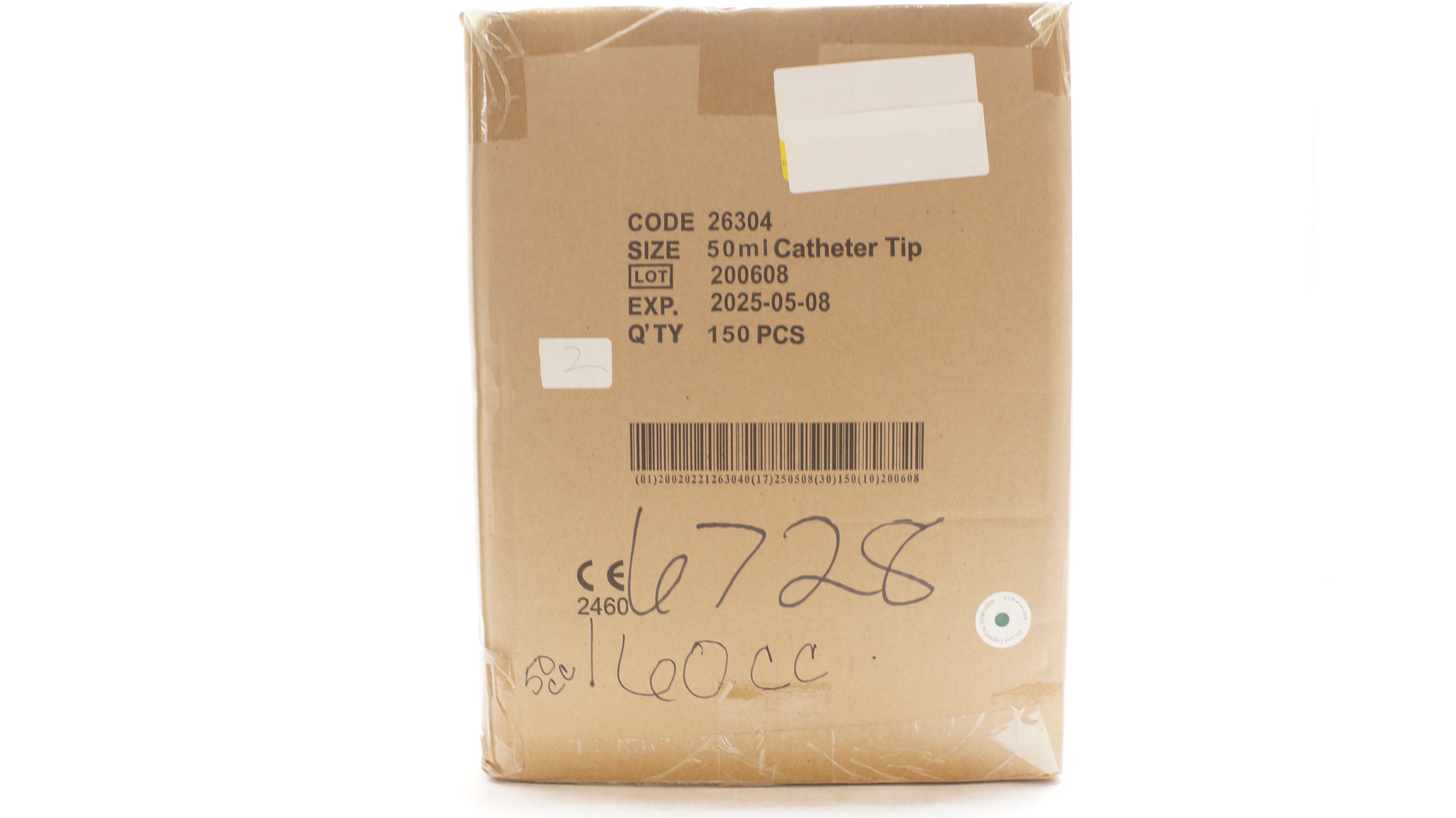 Exelint International 26304 Cath. Tip 50ml - Case of 150