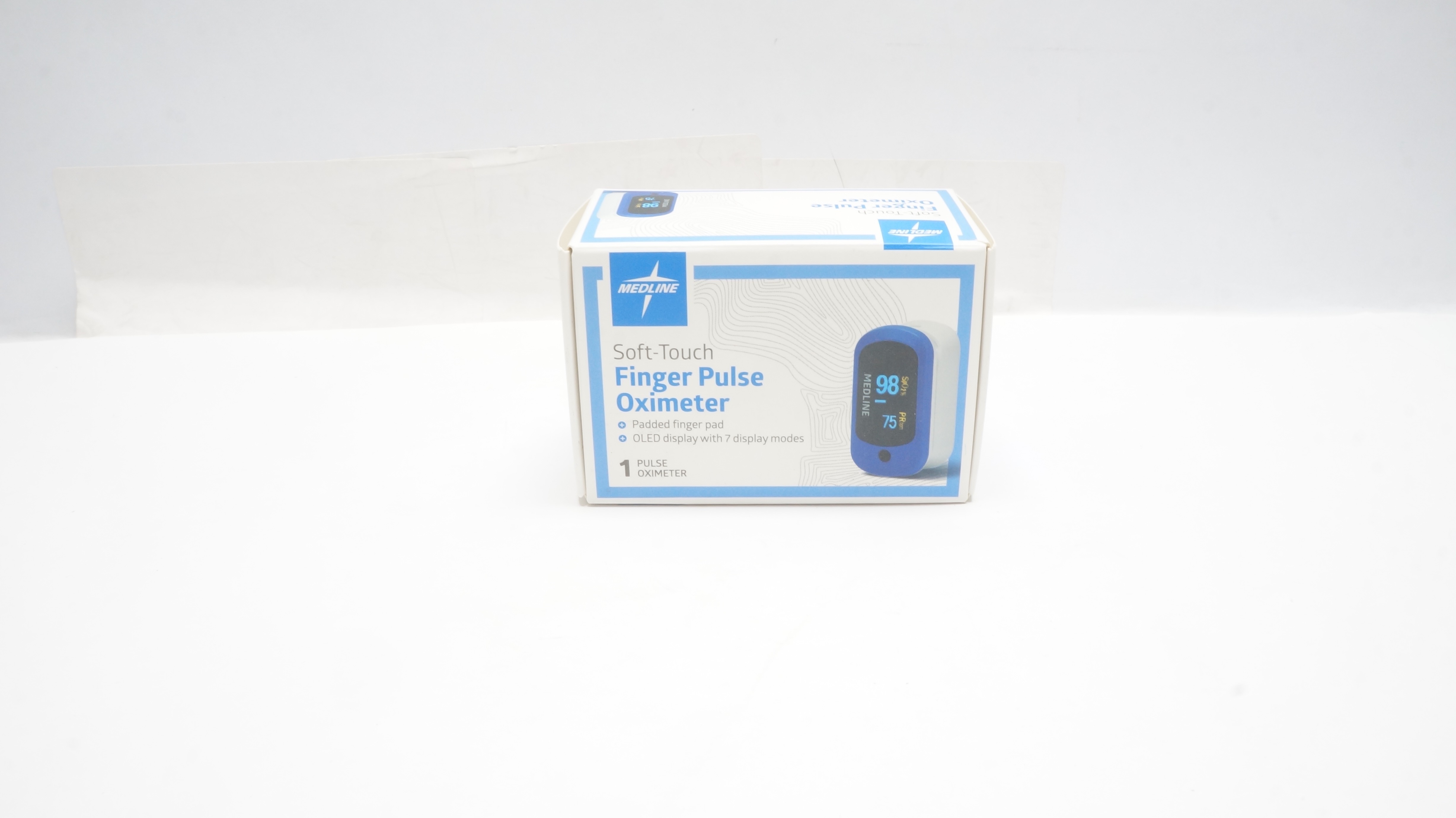Medline HCSM70S Soft-Touch Finger Pulse Oximeter