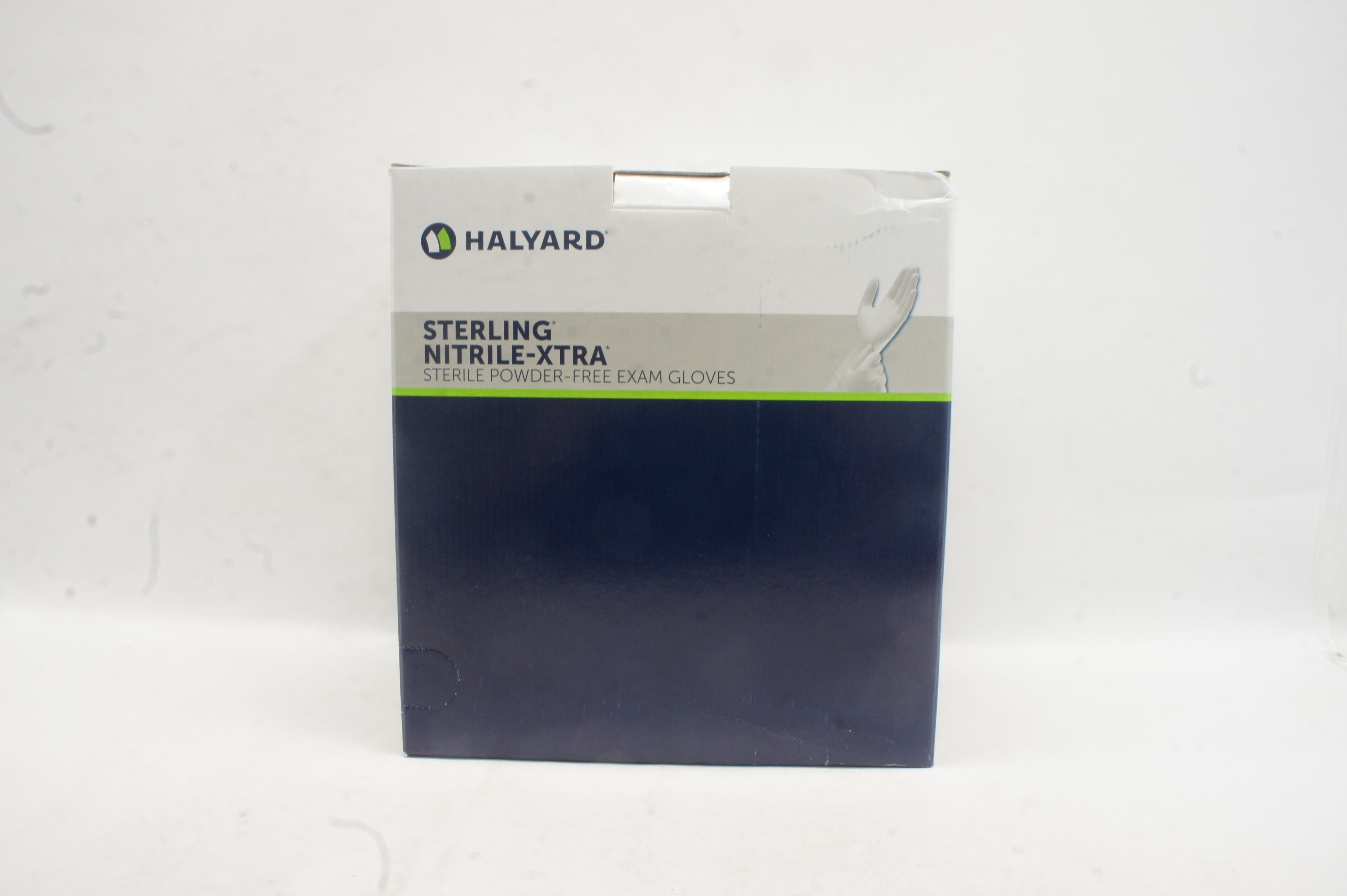 Halyard 33028 Nitrile-Xtra Sterile Powder-Free Exam Gloves S - Box of 100