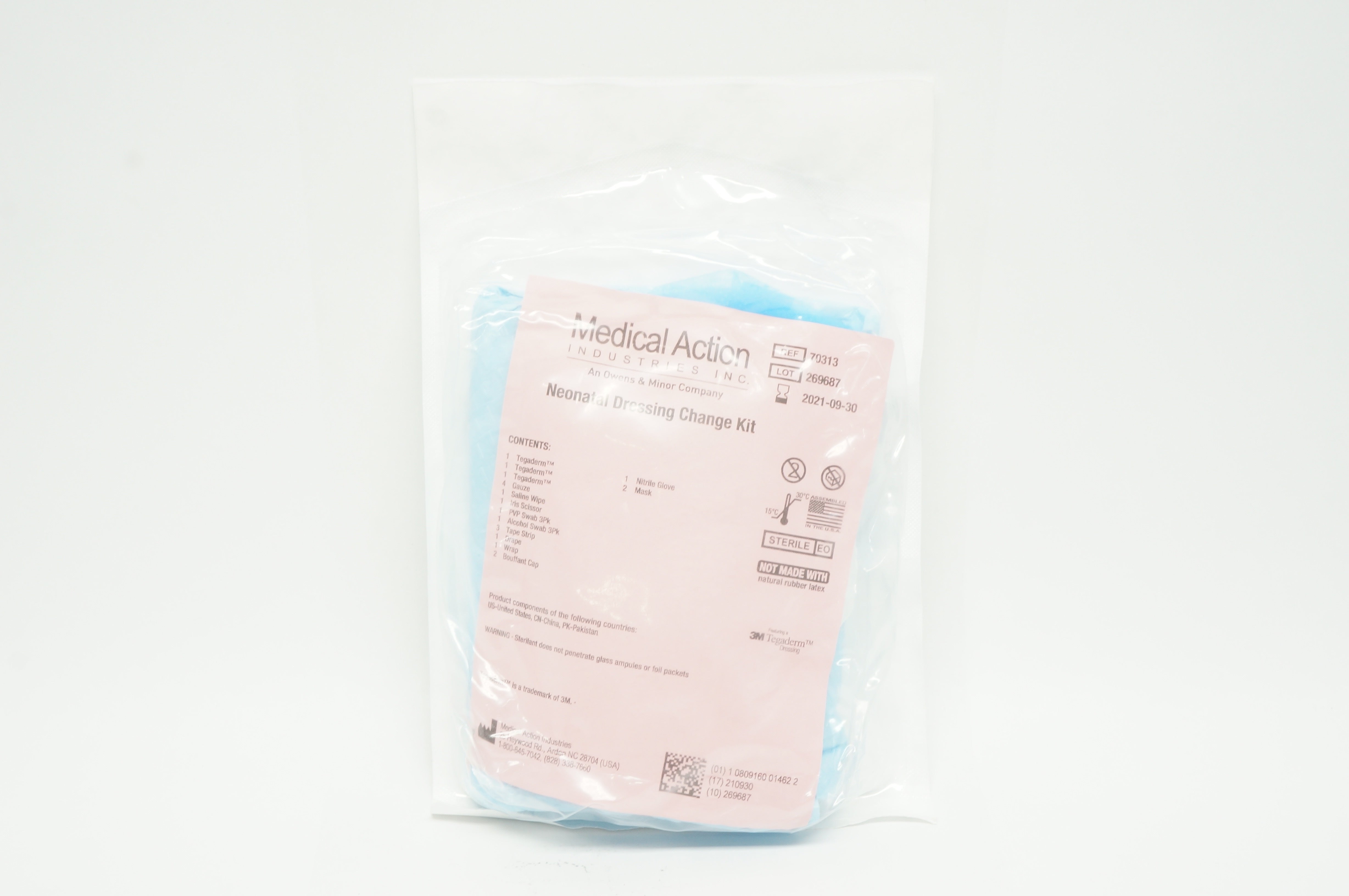 Medical Action 70313 3M Tegaderm Neonatal Dressing Change Kit