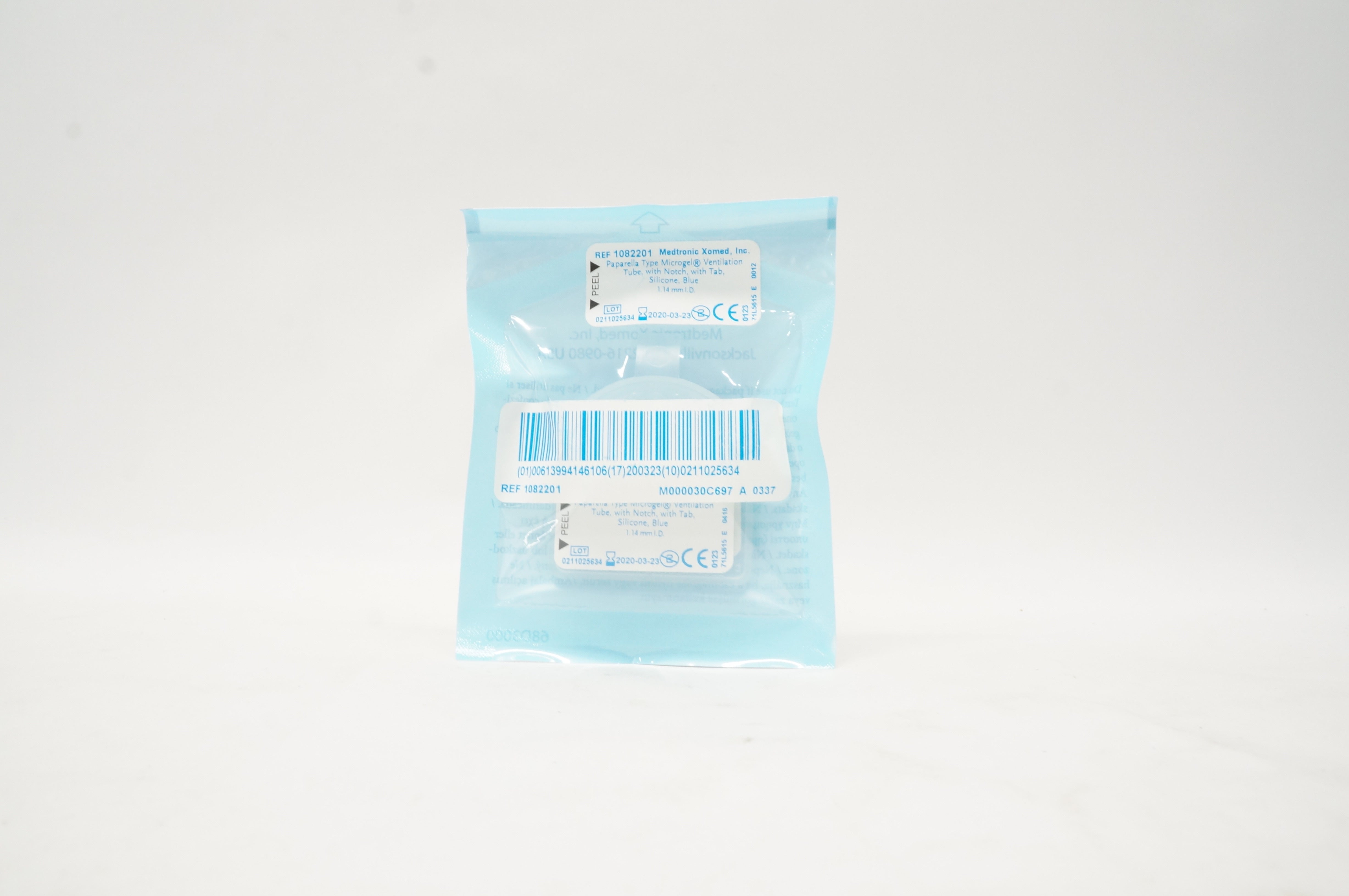 Medtronic 1082201 Paparella Type Microgel Ventilation Tube 1.14mm (x)