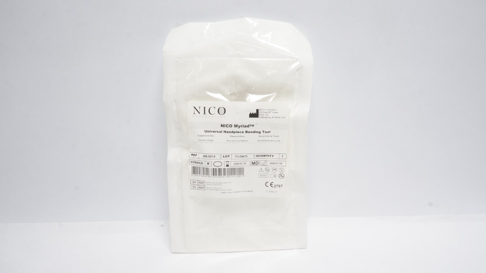 NICO Corporation NN-8014 Myriad Handpiece Bending Tool