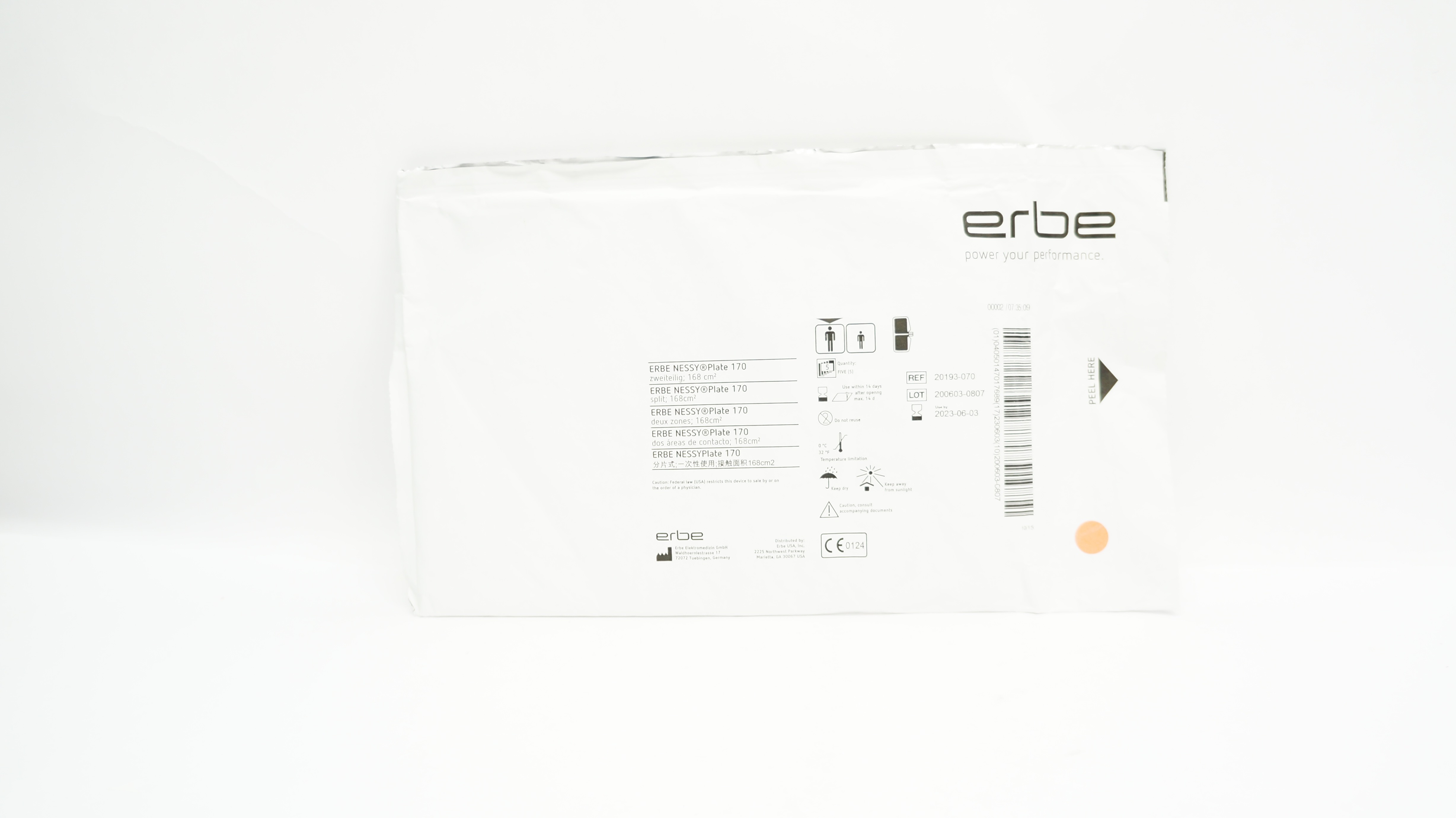 Erbe 20193-070 Nest Plate 170 Split 168cm2 (x) - Pack of 5
