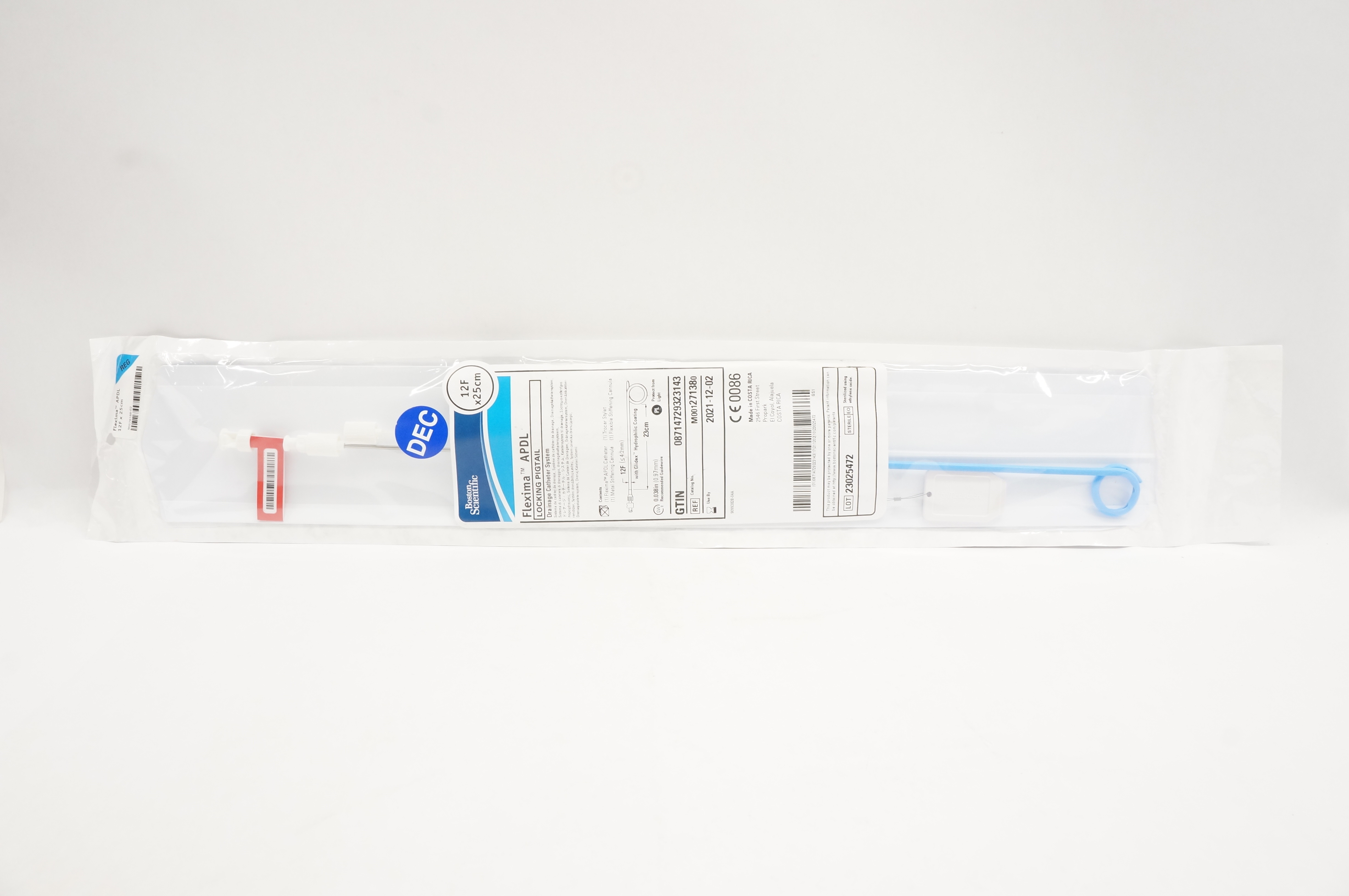 Boston Scientific 27138 Flexima APDL, Locking Pigtail 12F x 23cm (x)