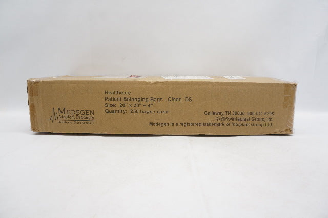 Medegen V50-50 Novaplus Healthcare Patient Belonging Bags - Box of 250