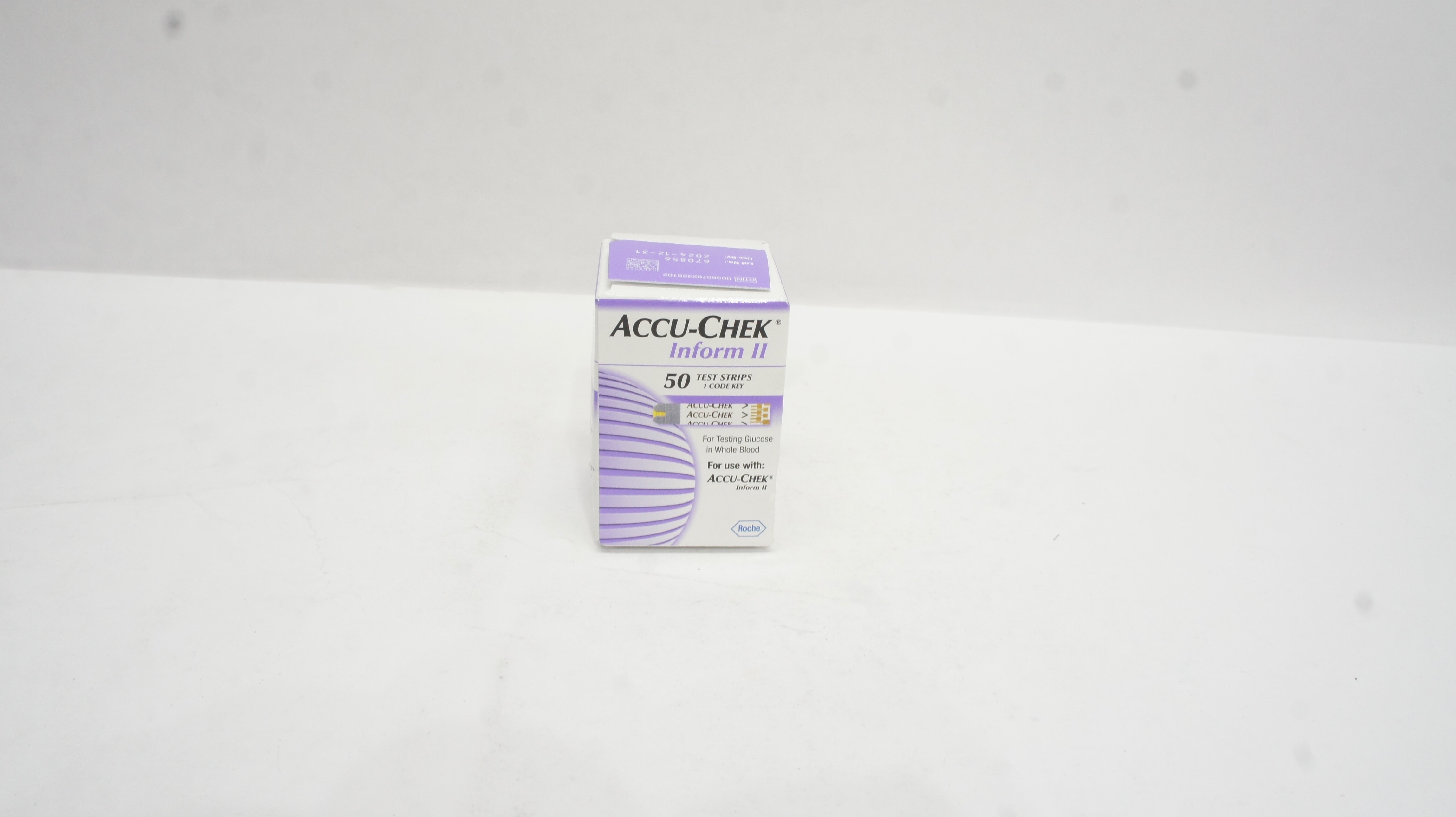 Roche Diabetes 05942861001 Accu-Chek Inform II Test Strips - Box of 50