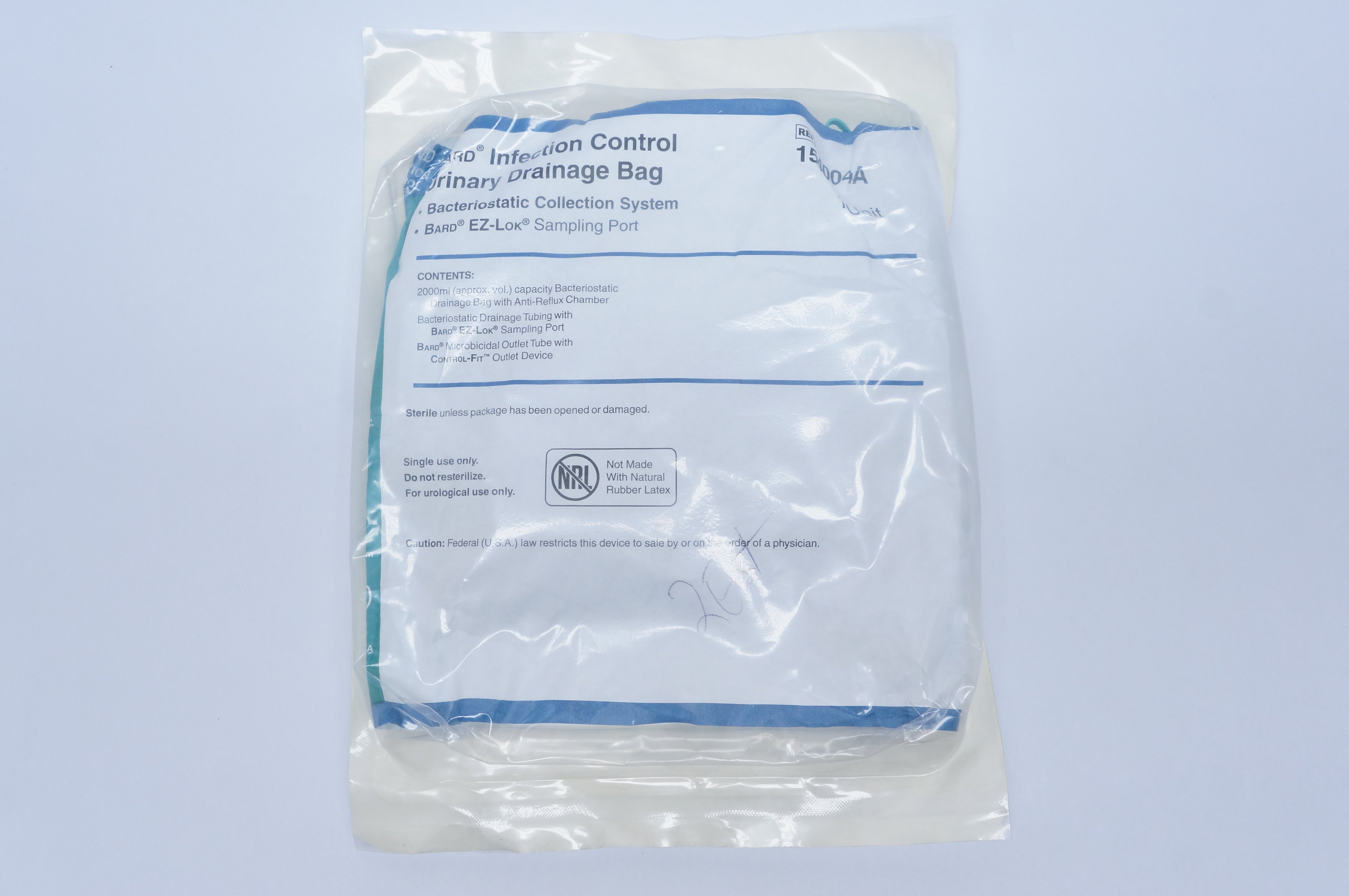 Bard 154004A Infection Control Drinary Drainage Bag (x)