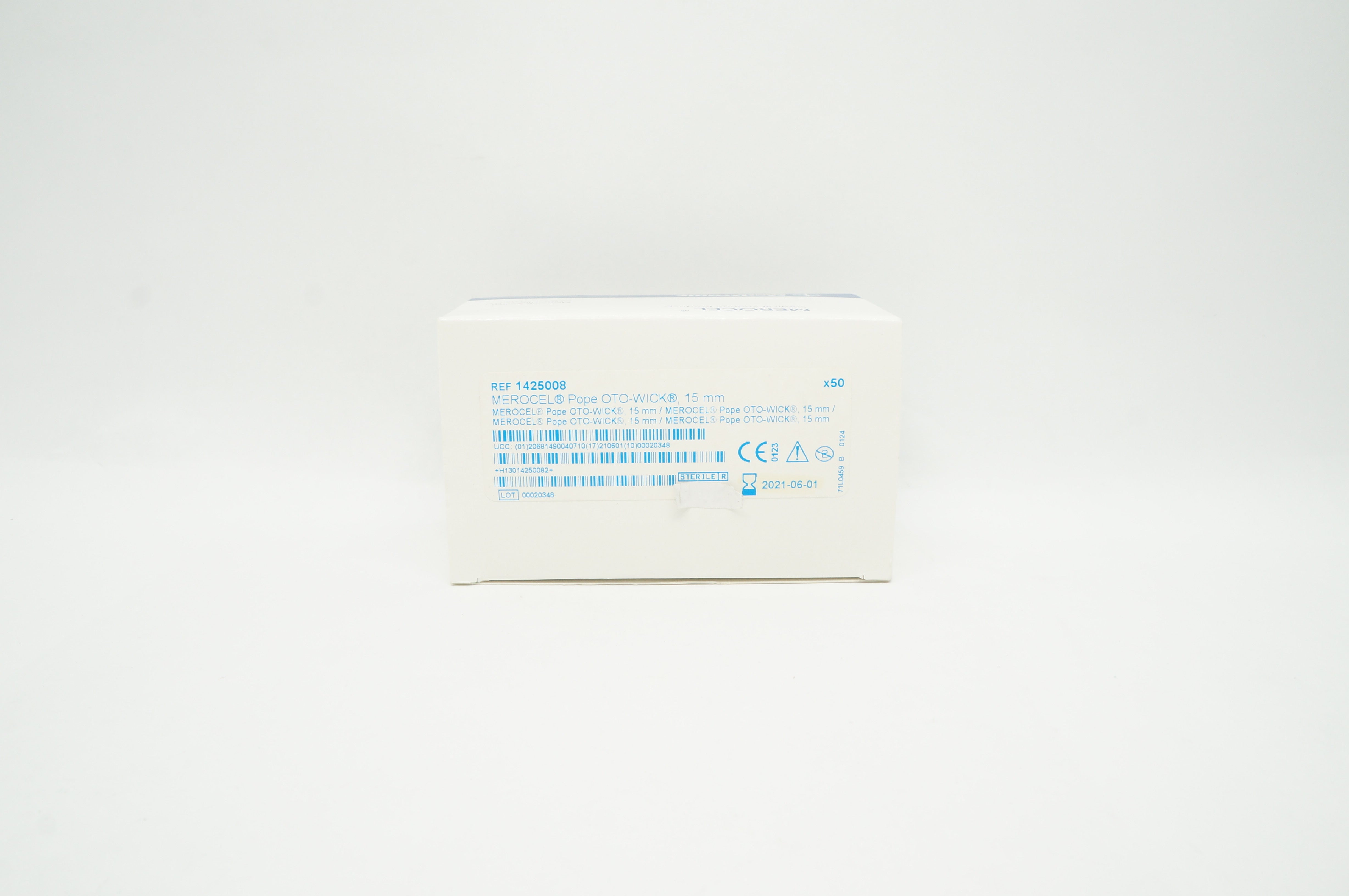 Medtronic 1425008 Merocel Pope Oto-Wick 15mm (x) - Box of 41