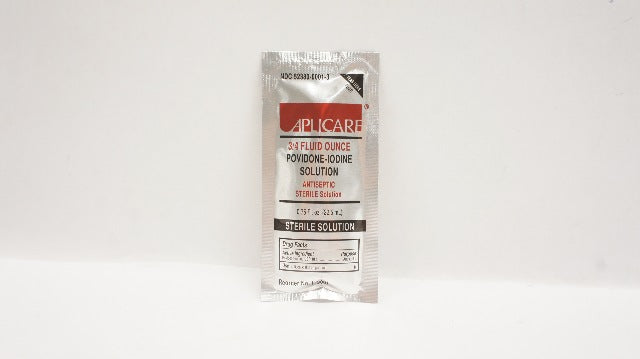 Medline L-3001 Aplicare 3/4 Fluid Ounce Povidone-Iodine Solution 0.75 Fl.oz.