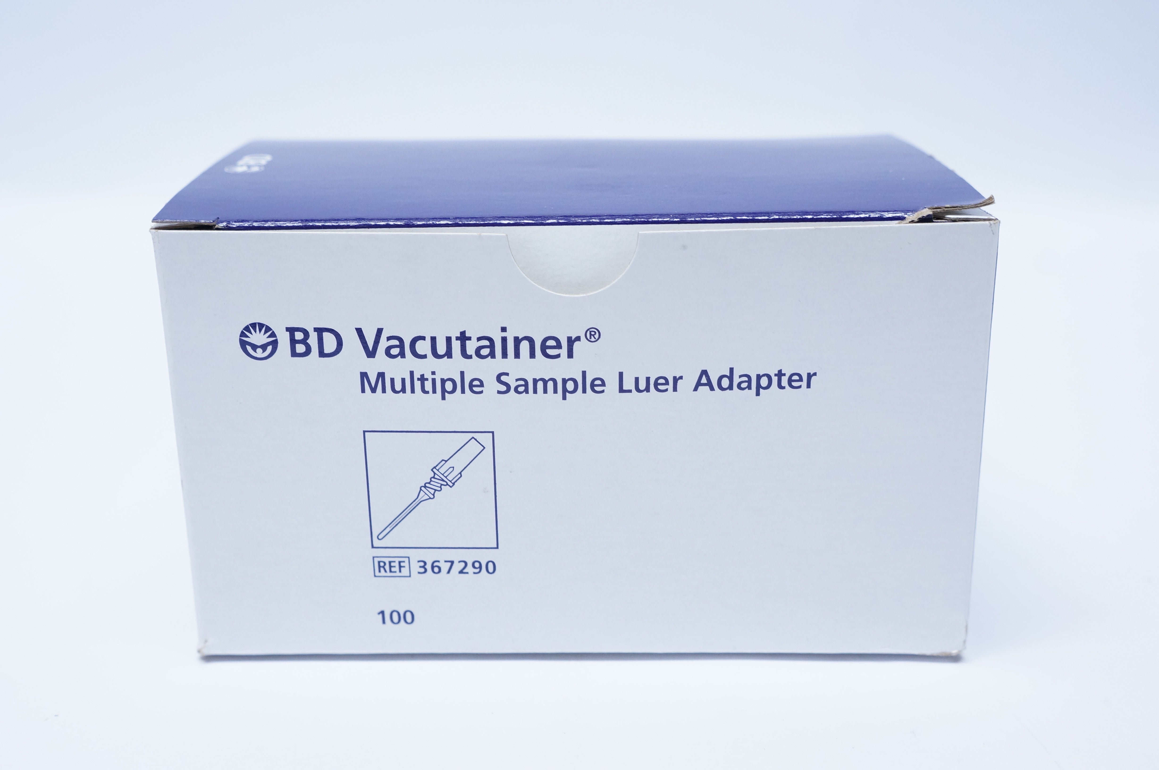 BD 367290 Vacutainer Multiple Sample Luer Adapter - Box of 50