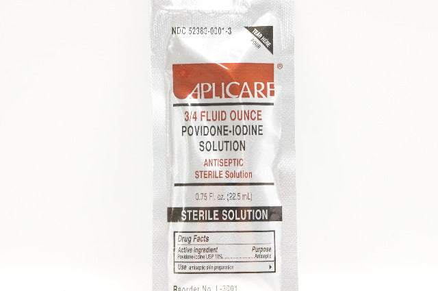 Medline L-3001 Applicare Povidone-Iodine Solution 3/4 Fluid Ounce 0.75Fl.oz.