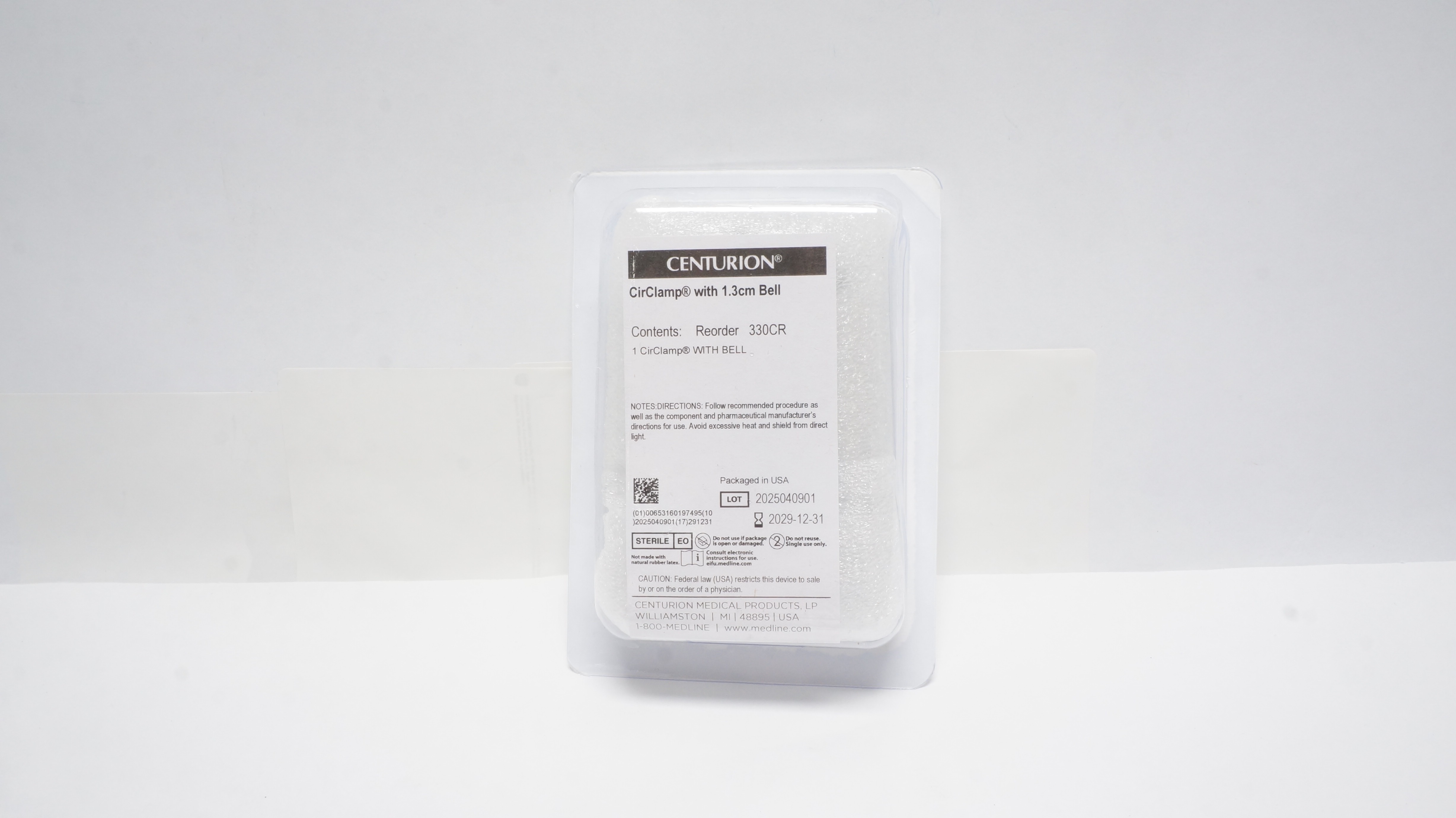 Centurion 330CRK CirClamp with 1.3cm Bell