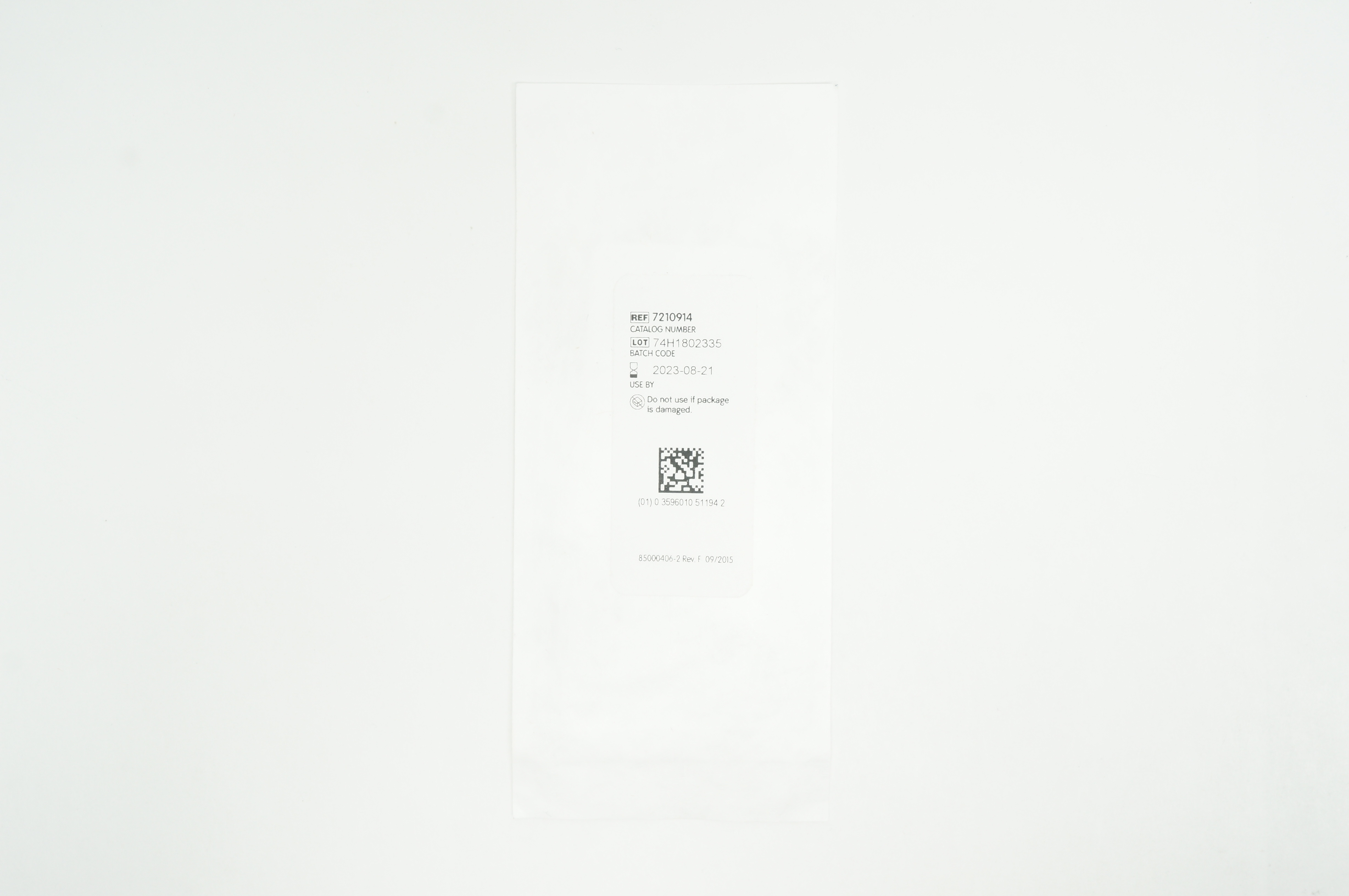 Smith&Nephew 7210914  ULTRABRAID #2 White Stre and Ndle Assembly, 38inch