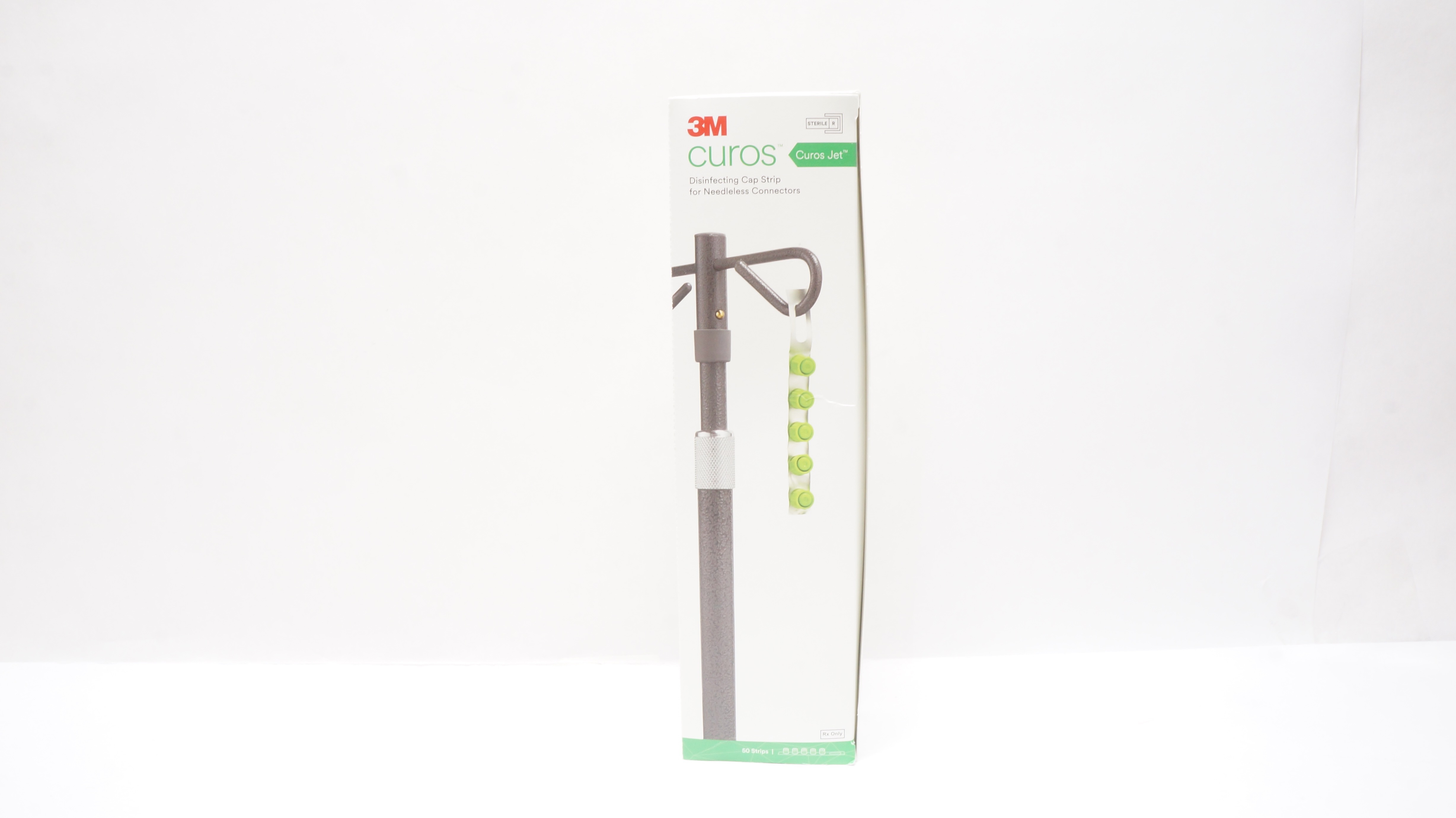 3M CFJ5-250 CUROS Disinfecting Cap Strip for Ndleless Connectors - Box of 50