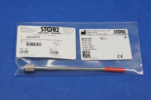 Karl Storz 28164TO Obturator For GAAB Titanium Speculum 28164TS
