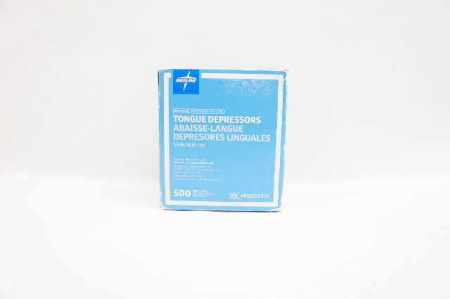 Medline MDS202070 Tongue Depressors Abaisse-Langue 5.5Inch -Box of 500