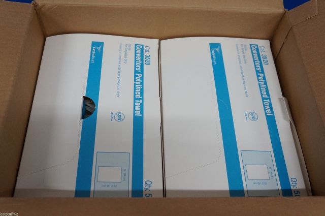 Cardinal Health 3520 Polylined Towel ~ Box of 100