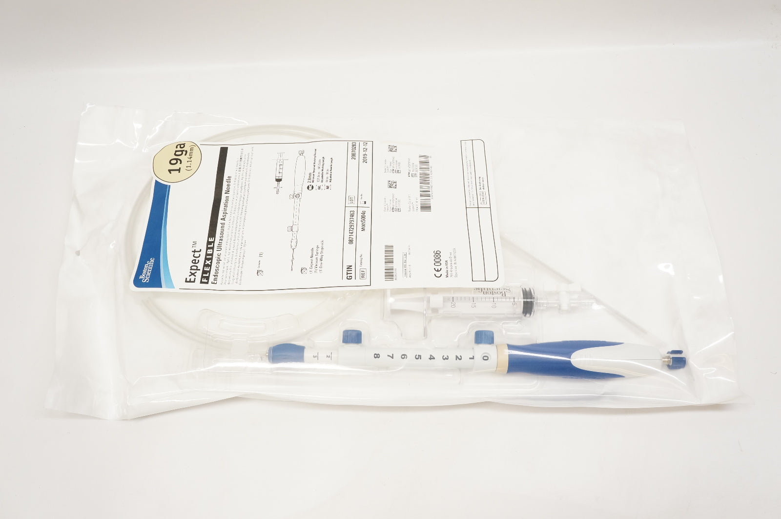 Boston Scientific 5004 Expect Flexible Endoscopic Ultrasound Aspiration 19ga (x)