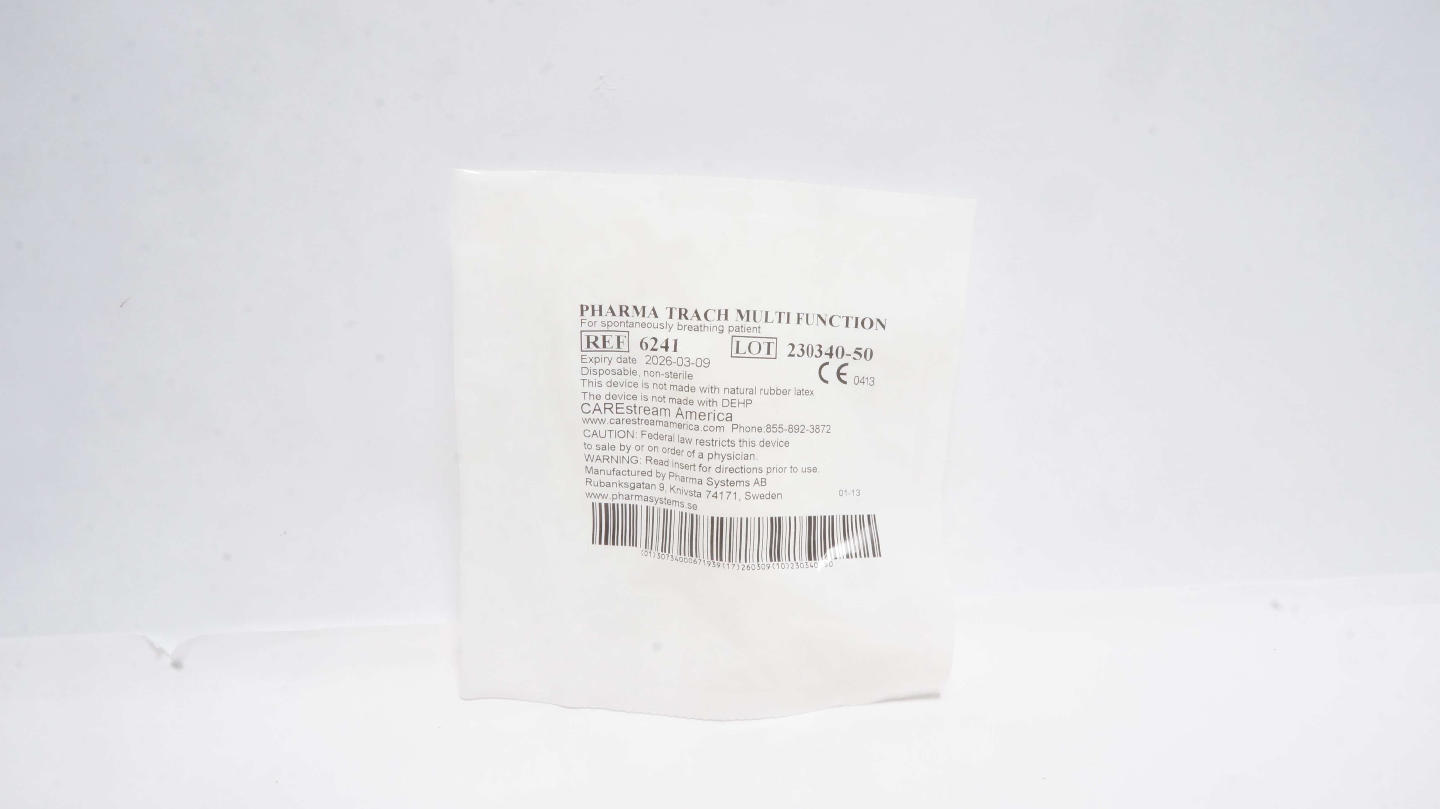 Pharma System 6241 Pharmacy Trach Multi Function (x)