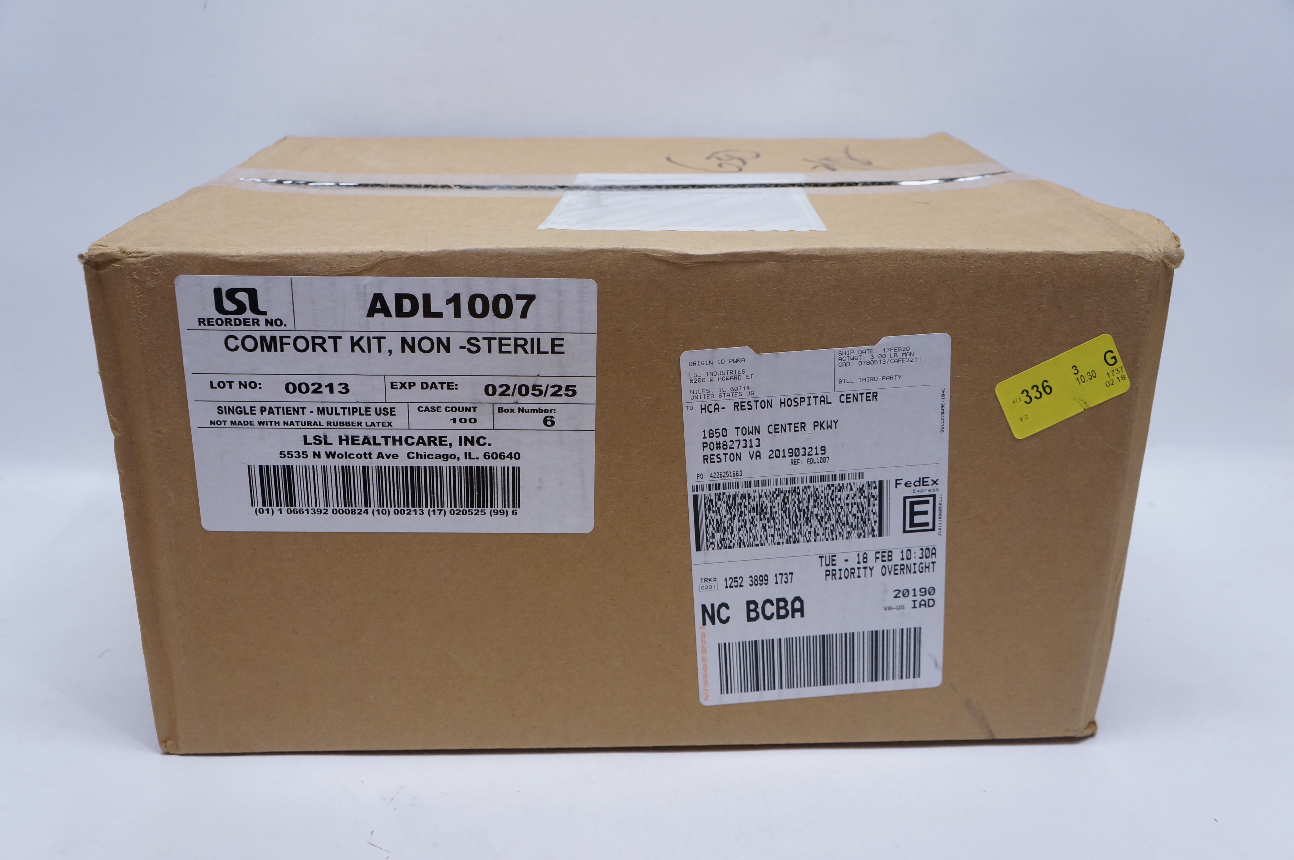 LSL ADL-1007 Comfort Kit - Box