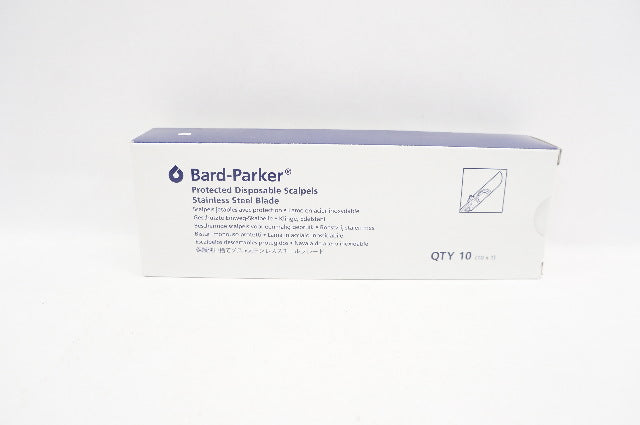 Aspen 372611 Bard-Parker Protected Scalpel StainlessSteelBlade#11- Box of 10 (x)
