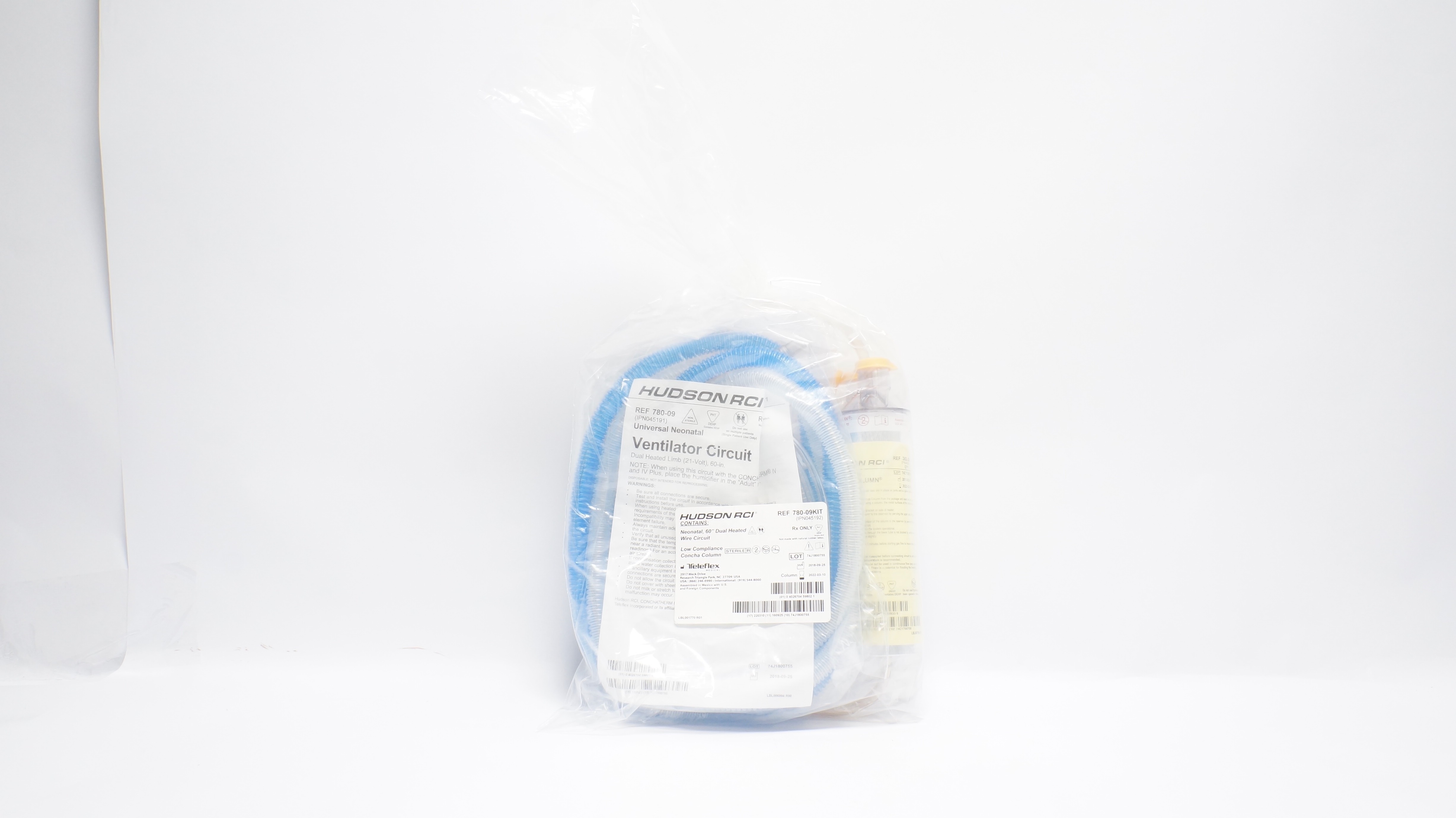 Teleflex 780-09KIT Hudson RCI Neonatal, 60In Dual Heated Wire Circuit (x)
