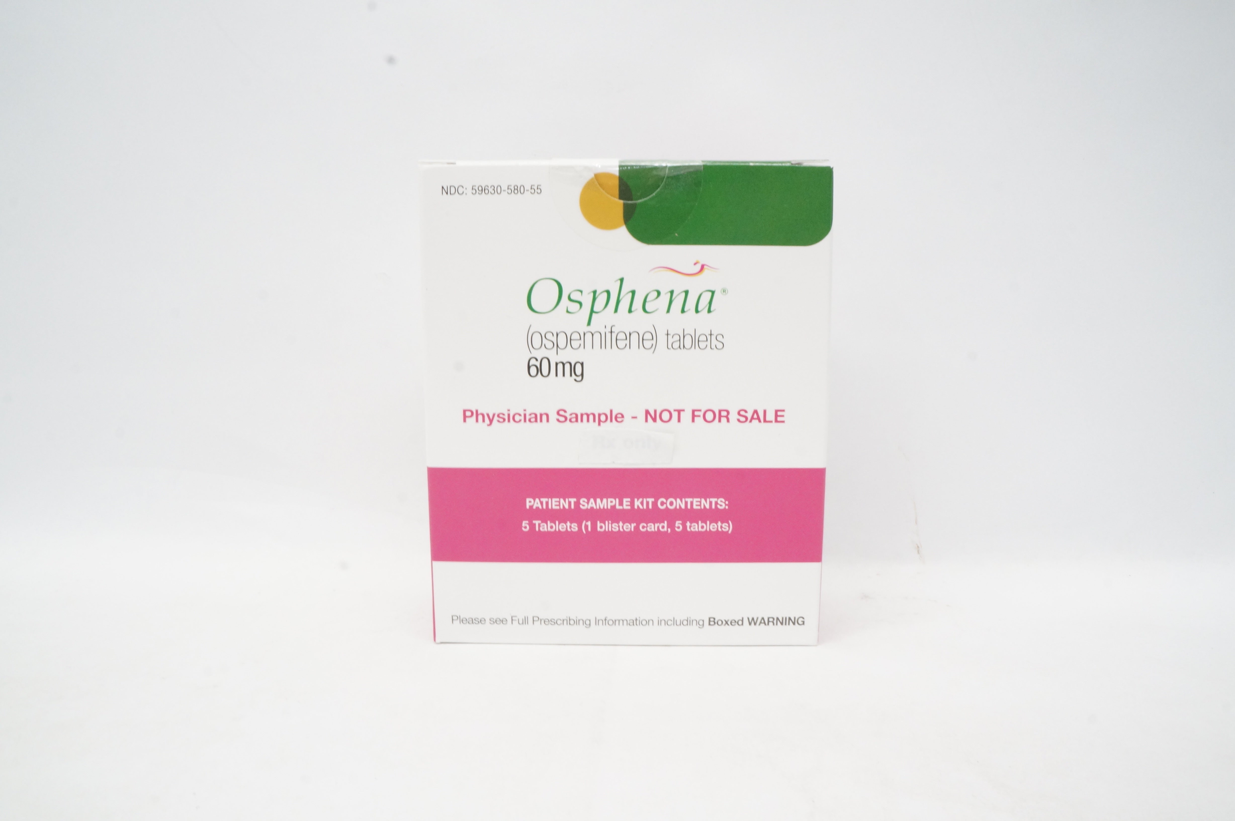 Penn 59630-580-55 Pharma Osphena (ospemifene) Tablets 60mg (x)