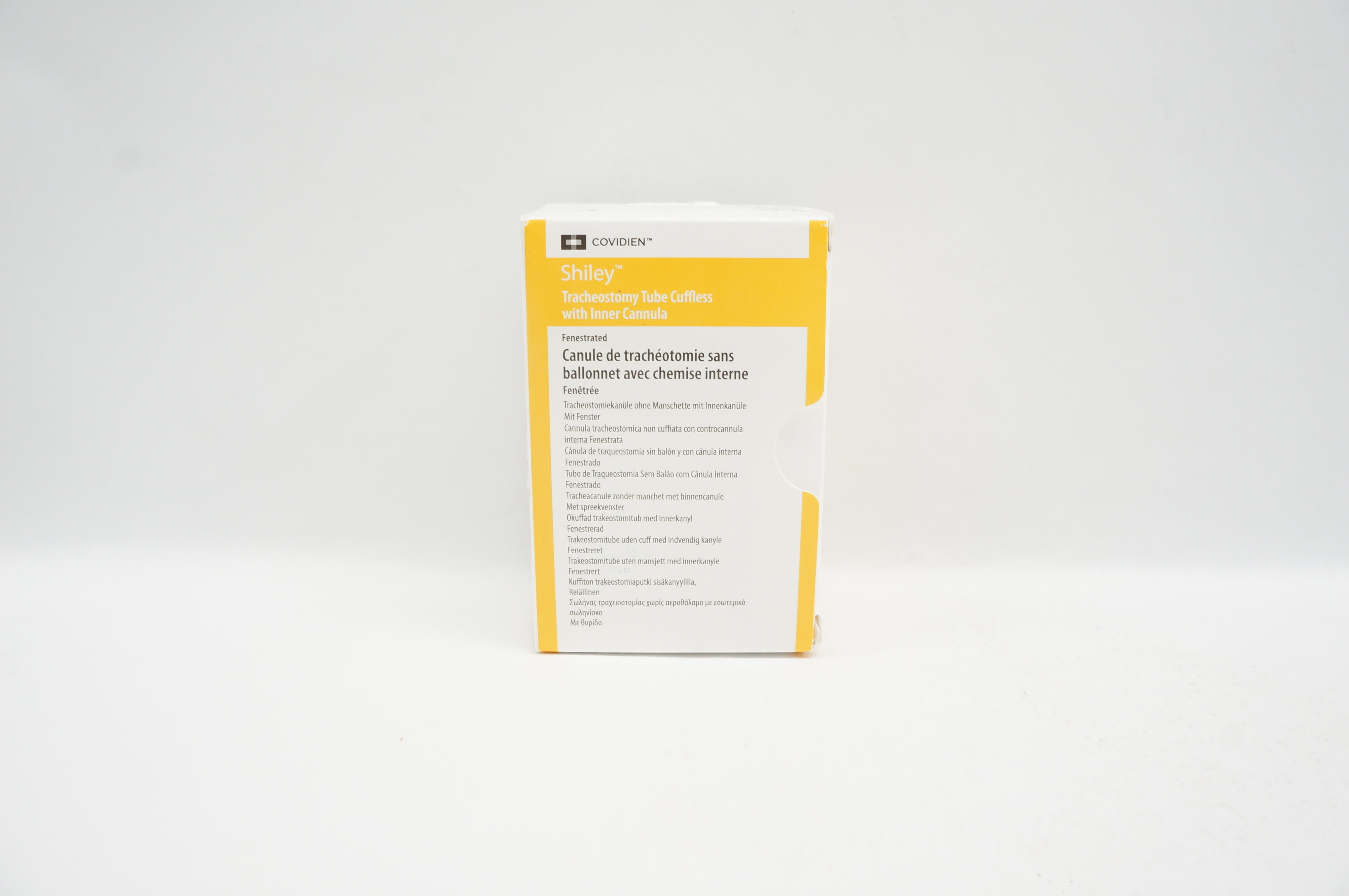 Covidien 4CFN Shiley Tracheostomy Tube Cuffless 5.0mm ID x 9.4mm OD x 65mm (x)