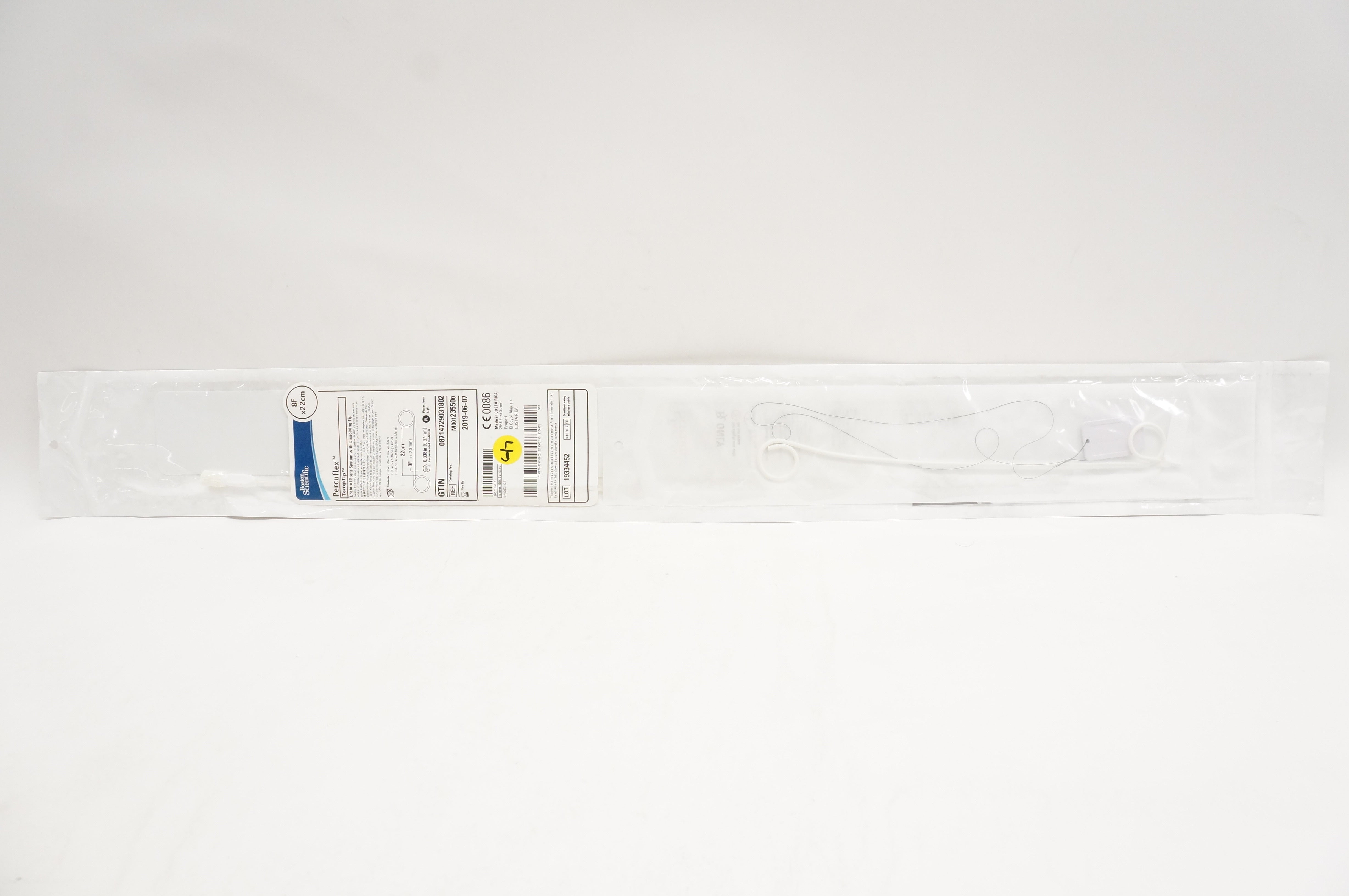 Boston Scientific 23550 Percuflex Ureteral Stent. System 8F x 22cm (x)