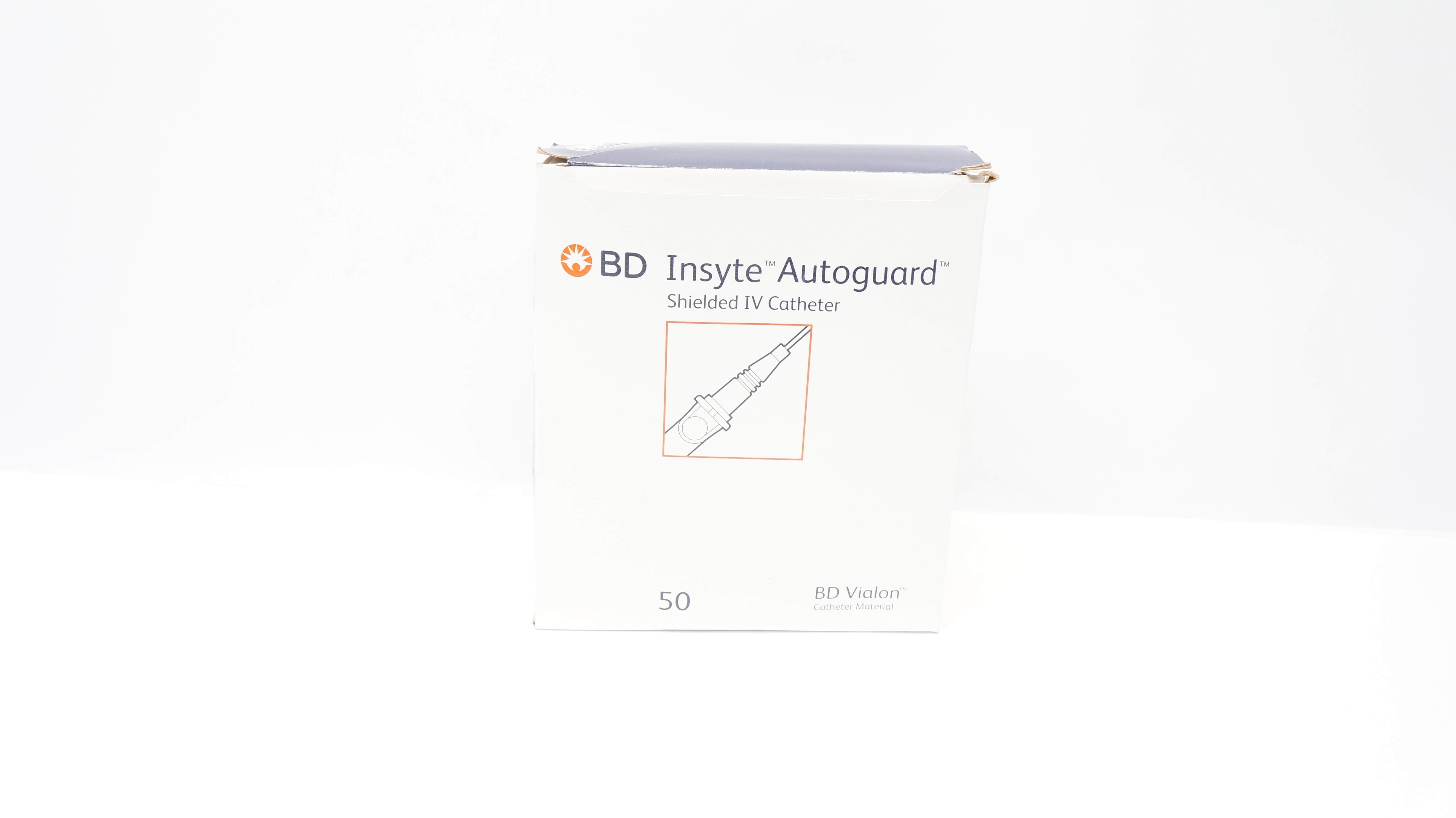 BD 381411 Insyte-N Autoguard Shielded IV Cath. 24Ga x 0.56inch - Box of 50