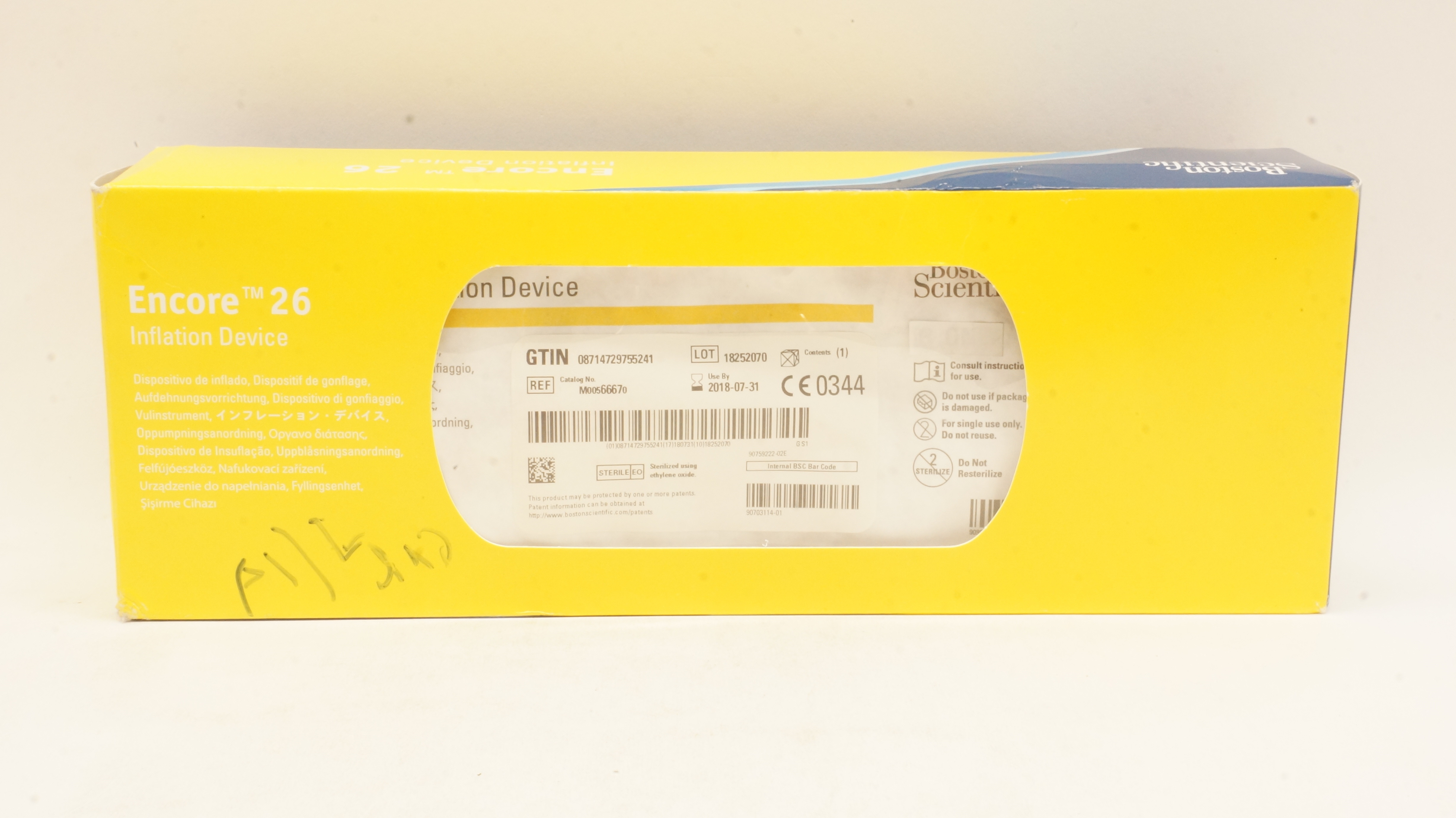 Boston Scientific 6667 Encore 26 Inflation Device (x)