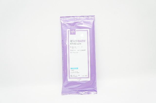 Medline MSC095307 ReadyBath Bathing Cloth 8inch x 8inch - Pack of 5