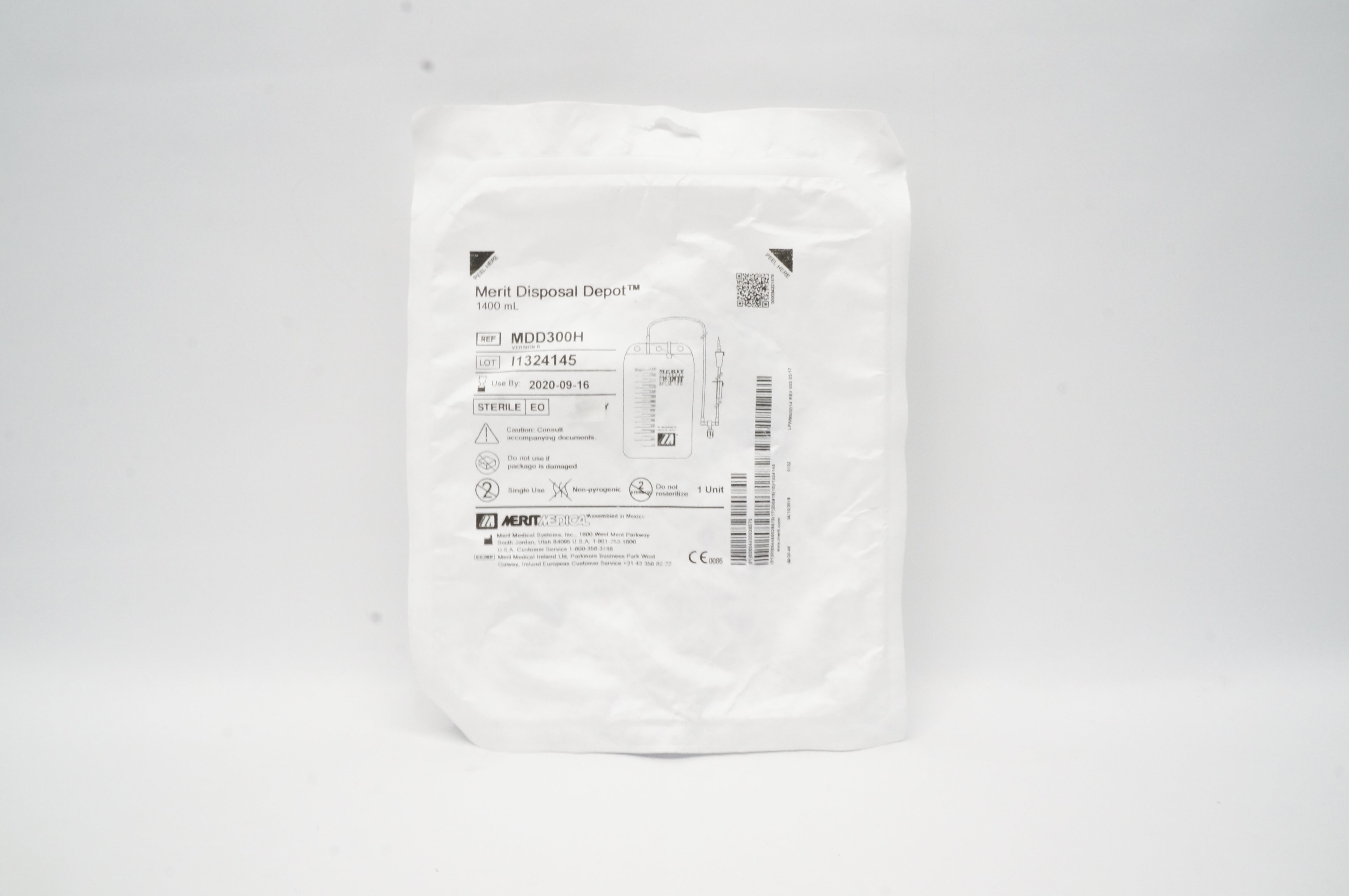 Merit Medical MDD300H Merit Disposal Depot 1400ml (x)