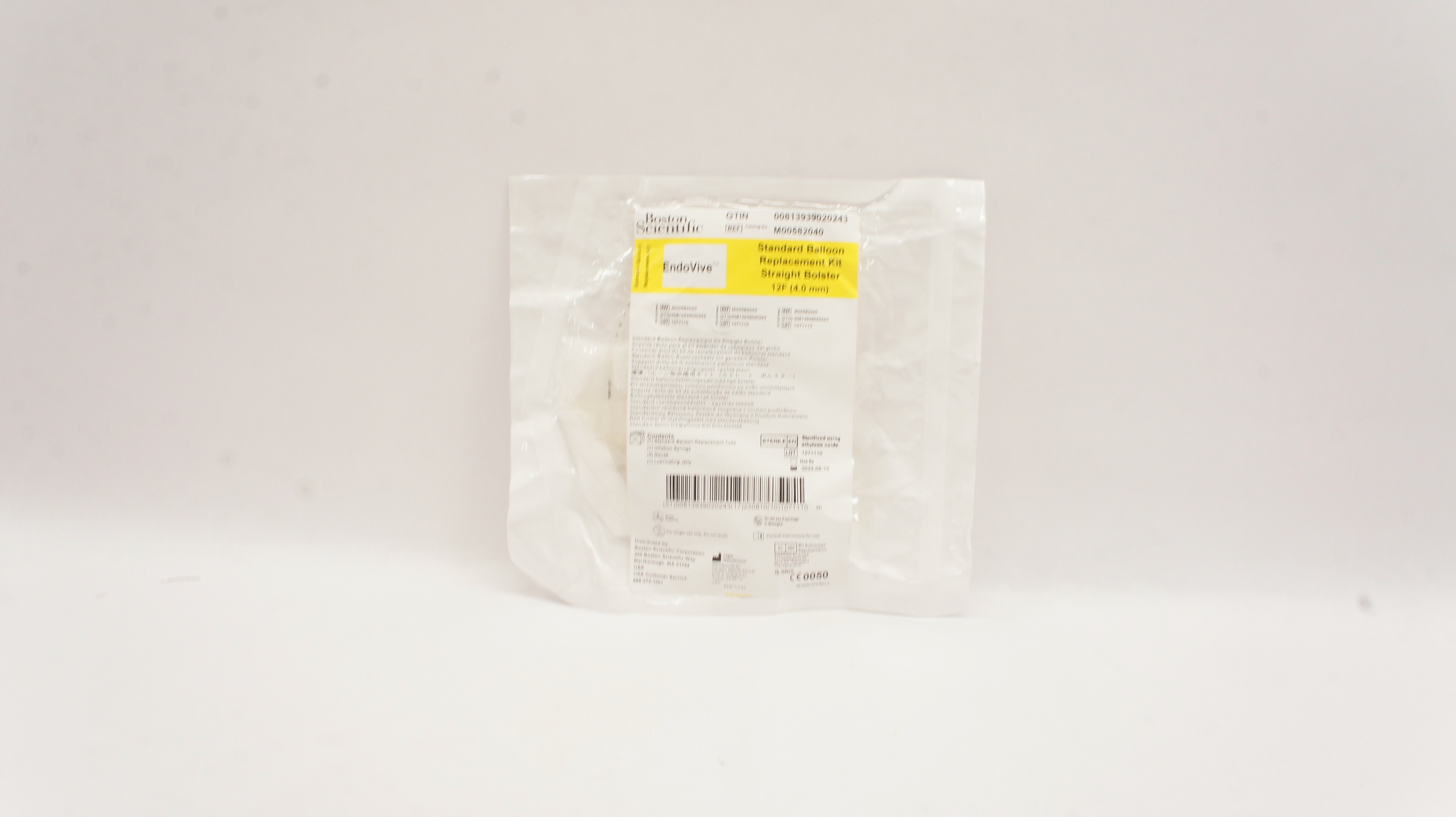 Boston Scientific M00582040 EndoVive Standard Balloon Replacement Kit 12F