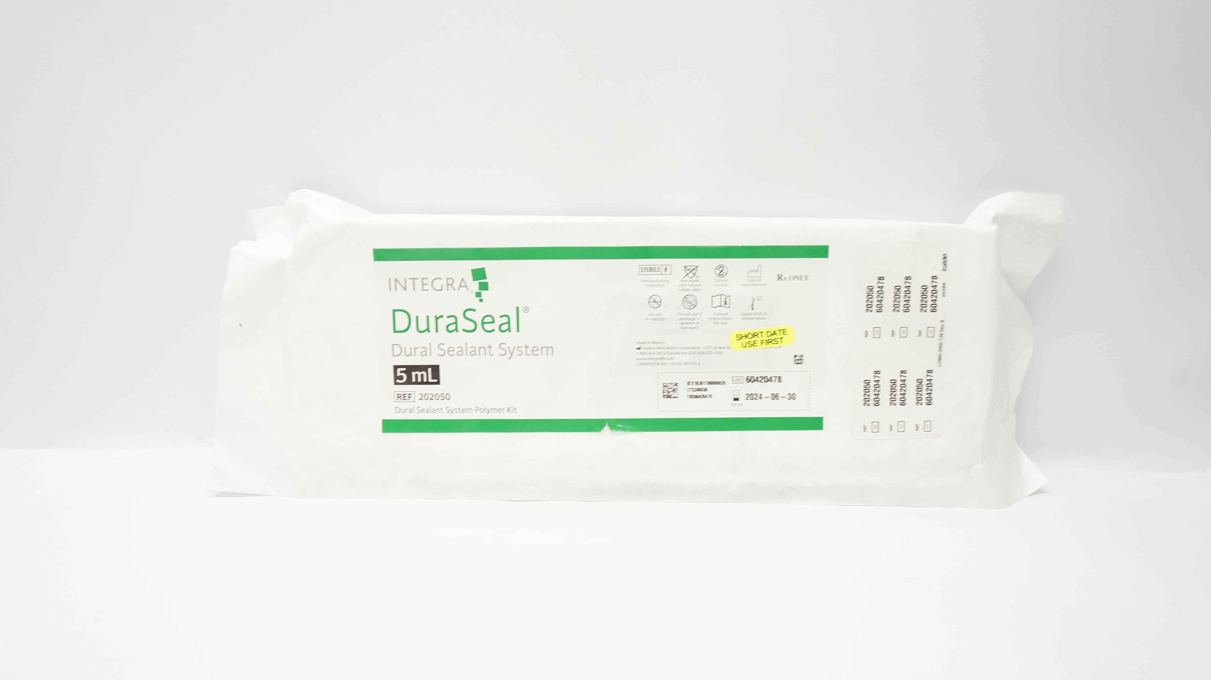 Integra 202050 DuraSeal Dural Sealant System Polymer Kit 5mL (x)