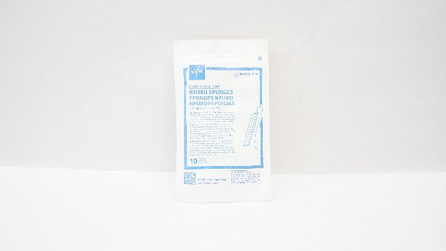Medline NEUROSPNG06 Neuro Sponges 1/2inch x 1inch - Pack of 10