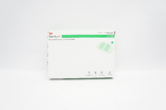 3M 1626W Tegaderm Transparent Film Dressing Frame Style 4x 4 3/4inch - Box of 50